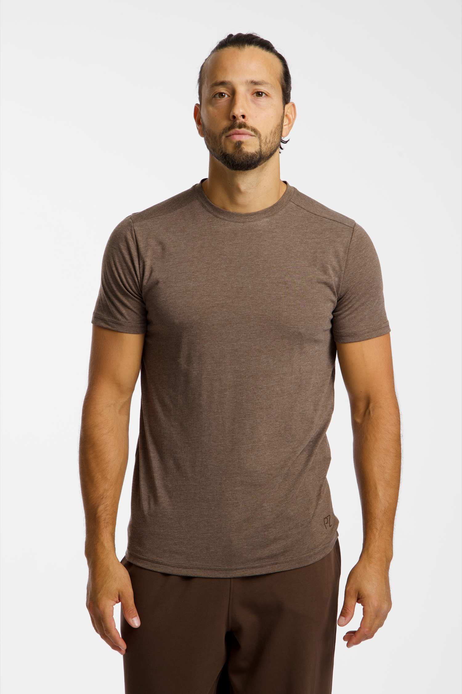 Image of POWERZONE Herren T-Shirt Braun, Herren, Größe: L