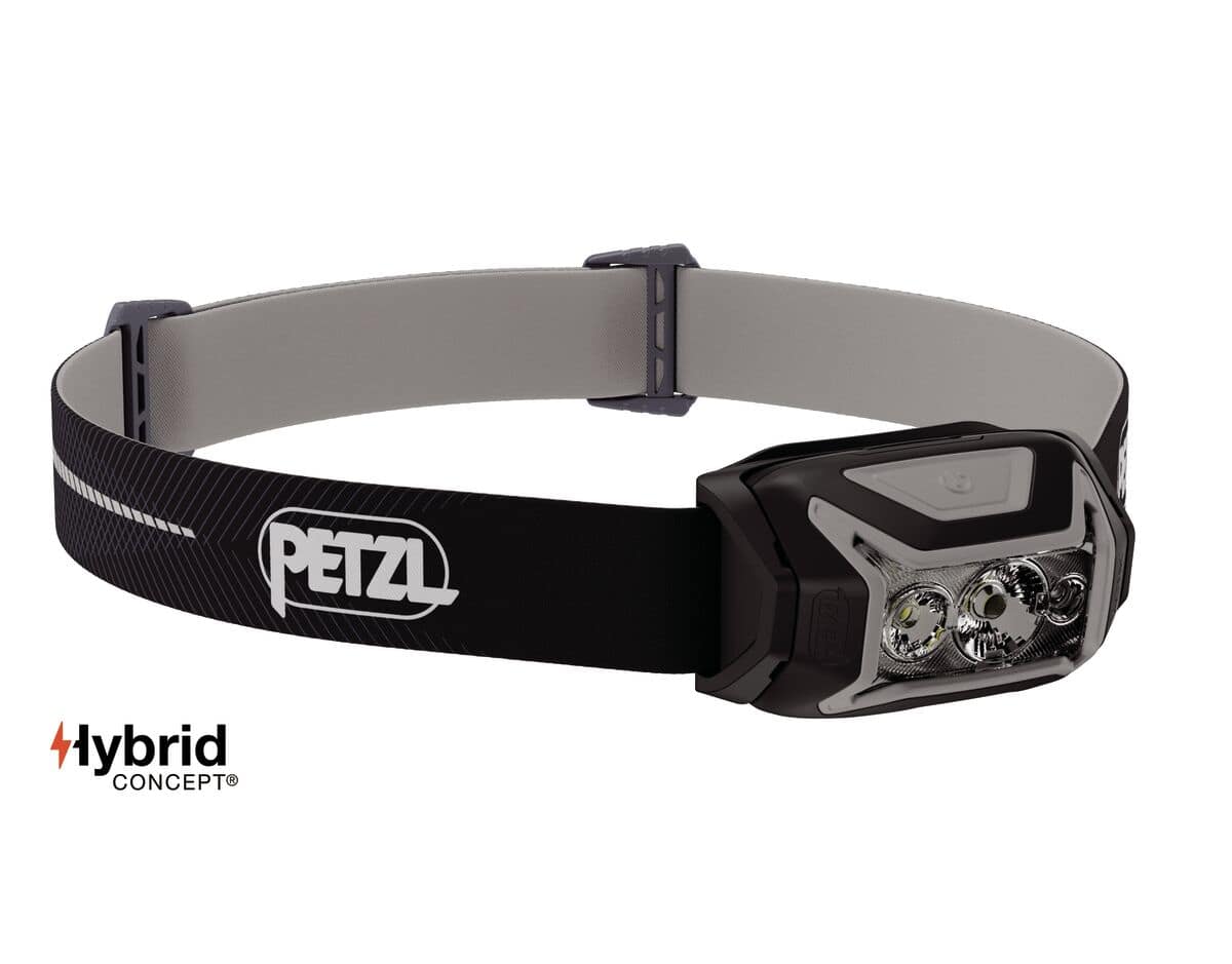 PETZL ACTIK® CORE Stirnlampe Schwarz, Herren, Größe: 0