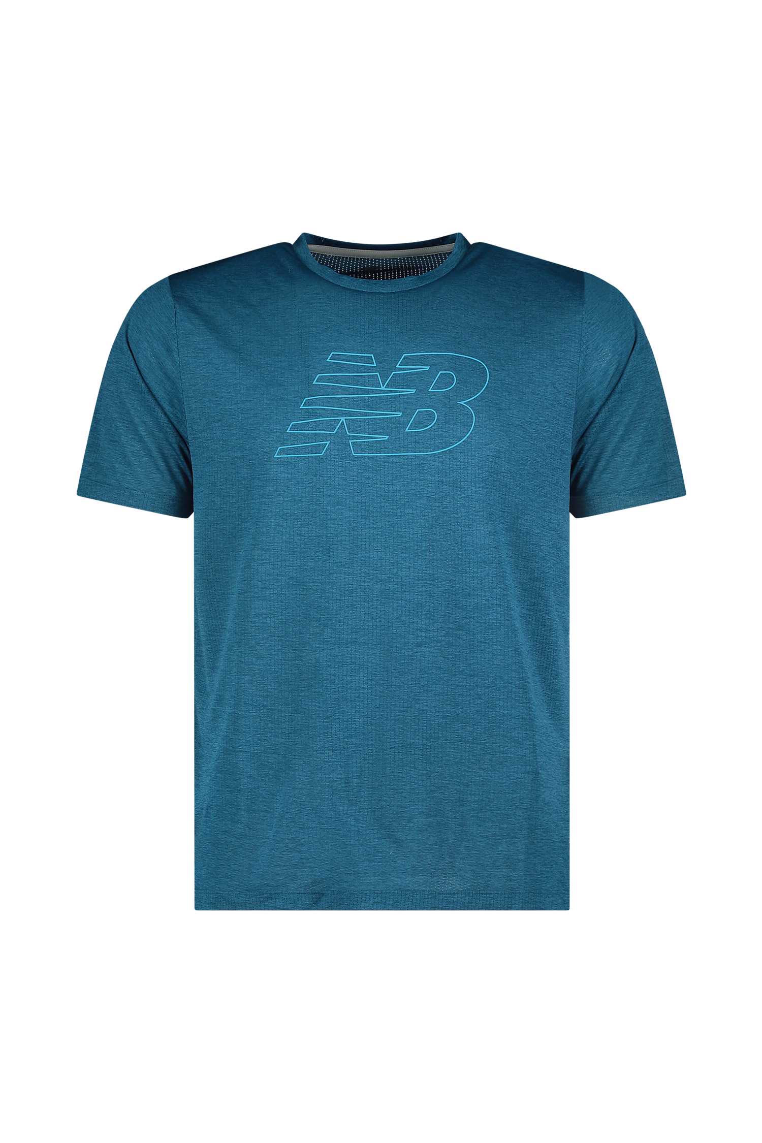 New Balance RC Essential Graphic V2 Herren T-Shirt Türkis, Herren, Größe: M