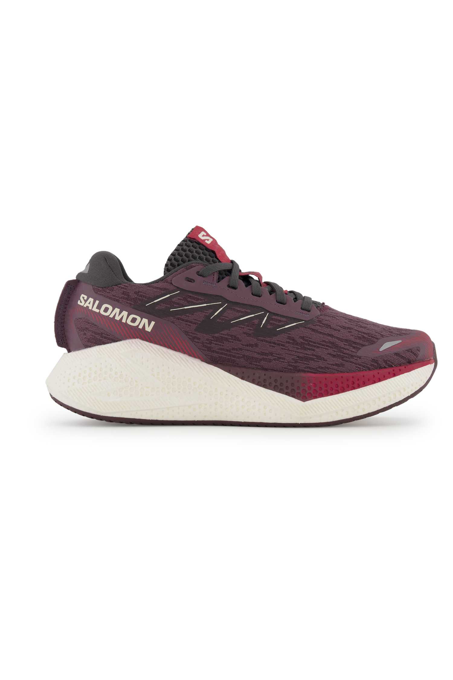 Salomon Aero Glide 4 Damen Laufschuh Bordeaux, Damen, Größe: 8