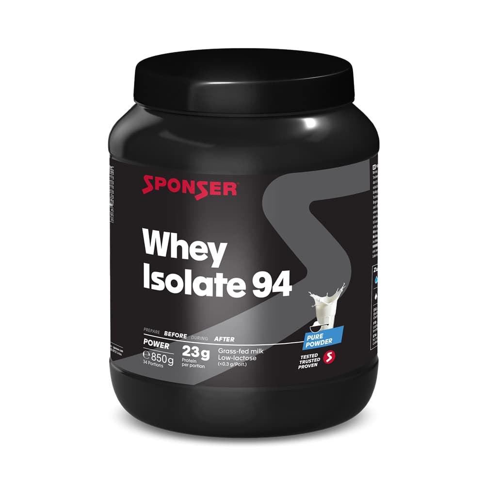 Sponser Whey Isolate 94 Neutral 850 g Proteinpulver Weiss, Herren, Größe: 0