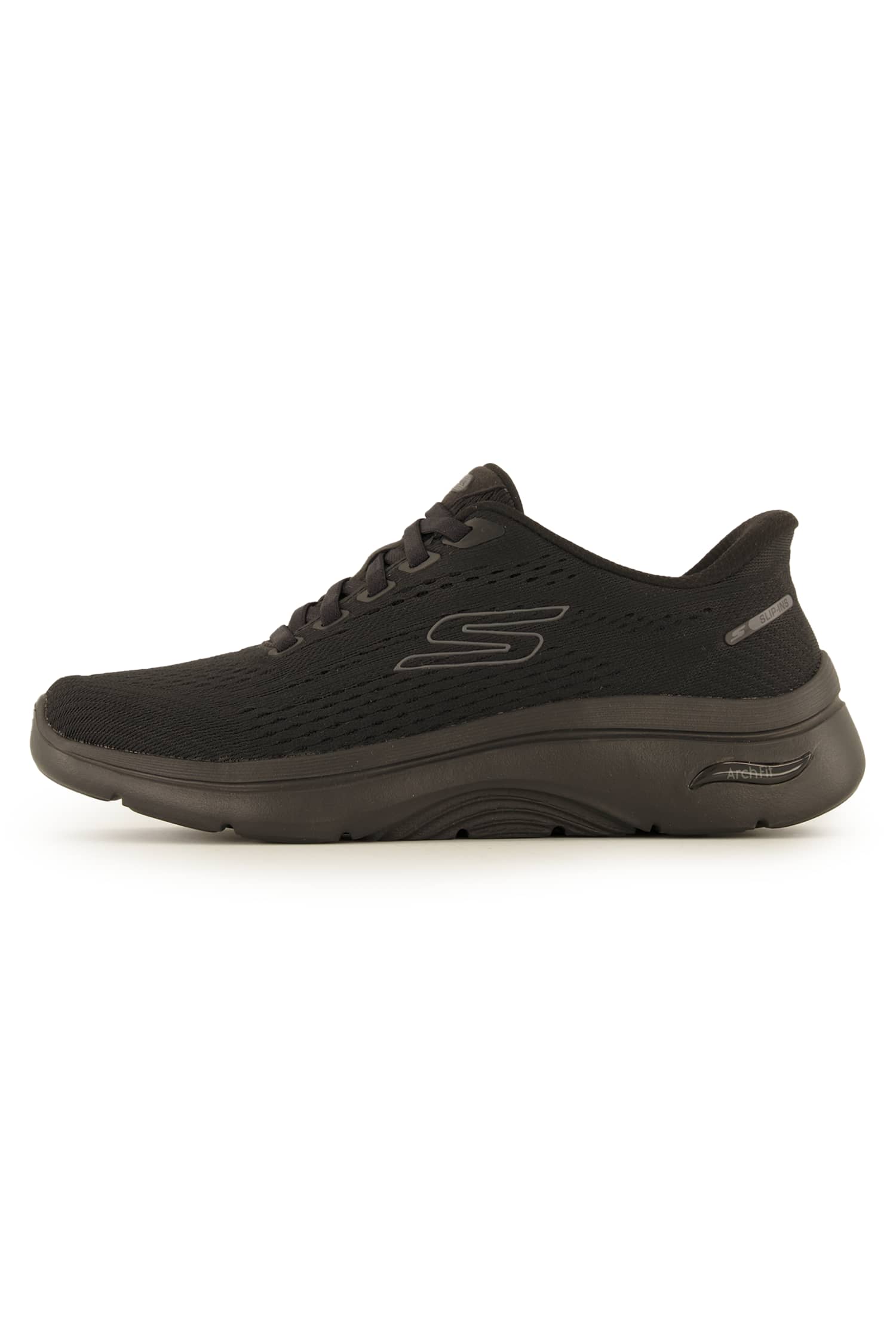 Skechers Slip-ins: GO WALK Arch Fit 2.0 Damen Sneaker Schwarz, Damen, Größe: 37