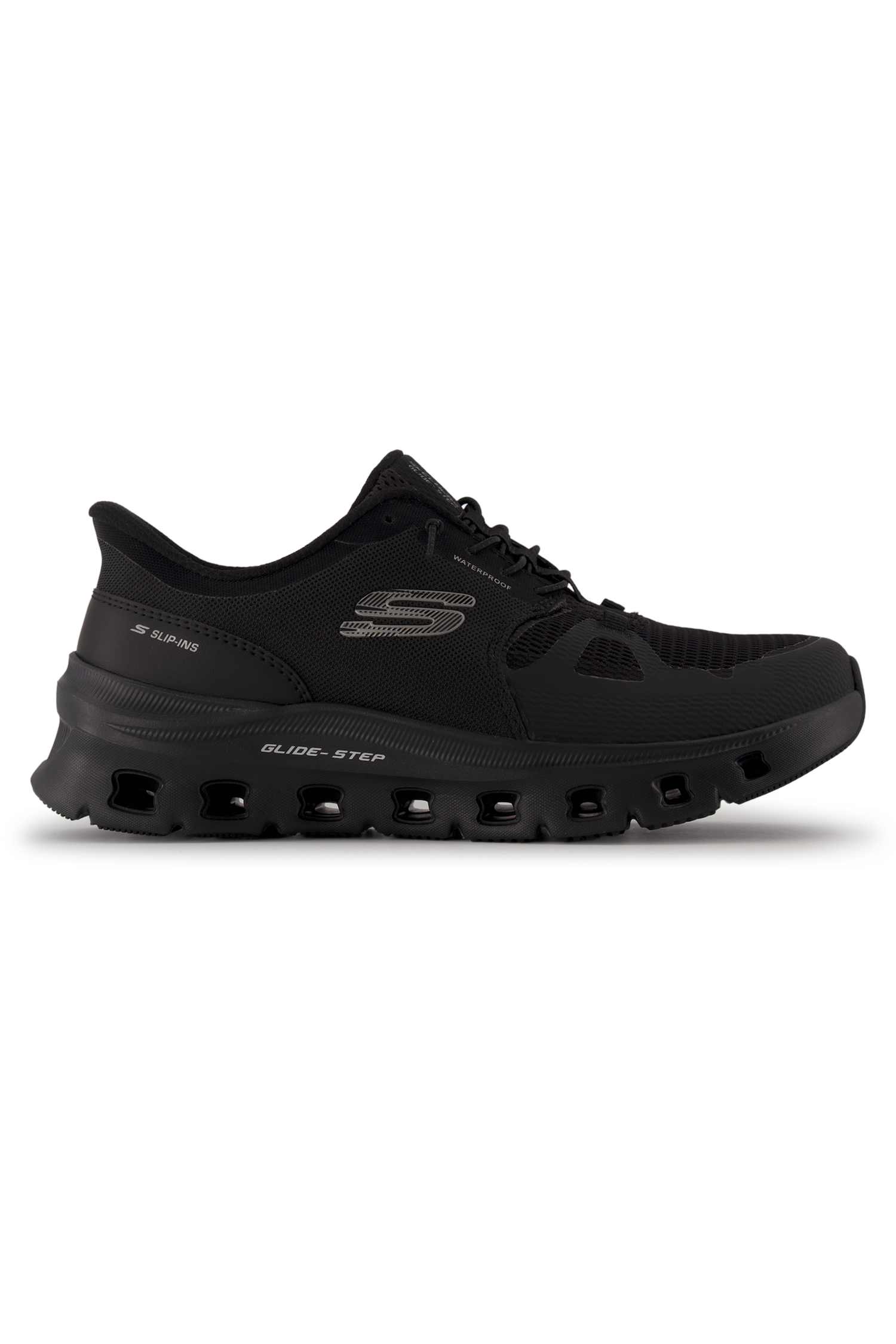 Skechers Slip-ins Waterproof: Glide-Step Pro Damen Sneaker Schwarz, Damen, Größe: 39