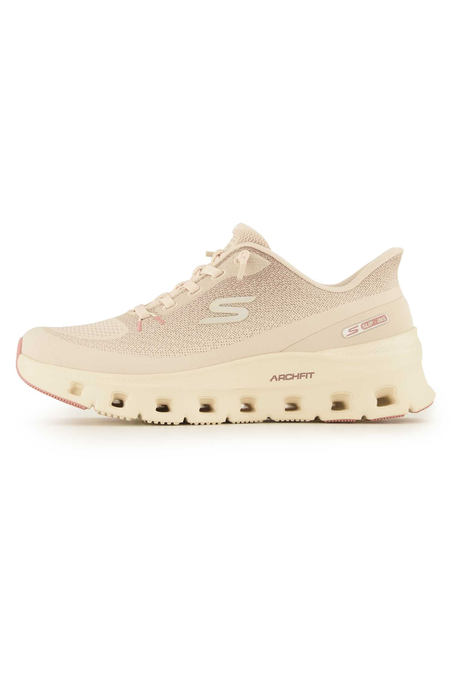 Skechers Slip-ins: Arch Fit Glide-Step Pro Damen Sneaker Beige, Damen, Größe: 36