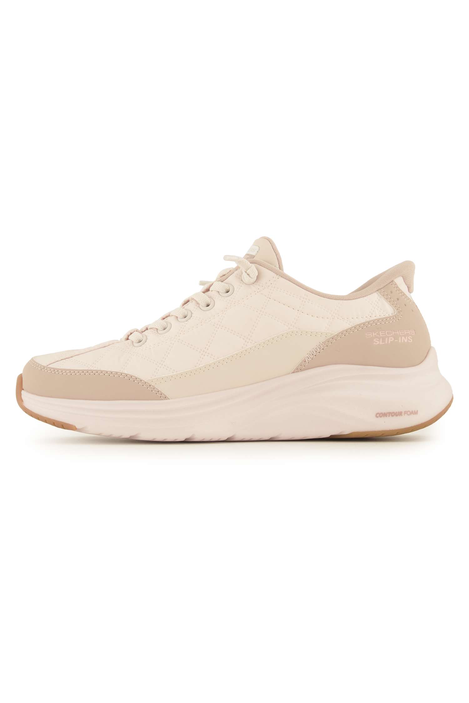Skechers Slip-ins: Contour Foam Damen Sneaker Beige, Damen, Größe: 36