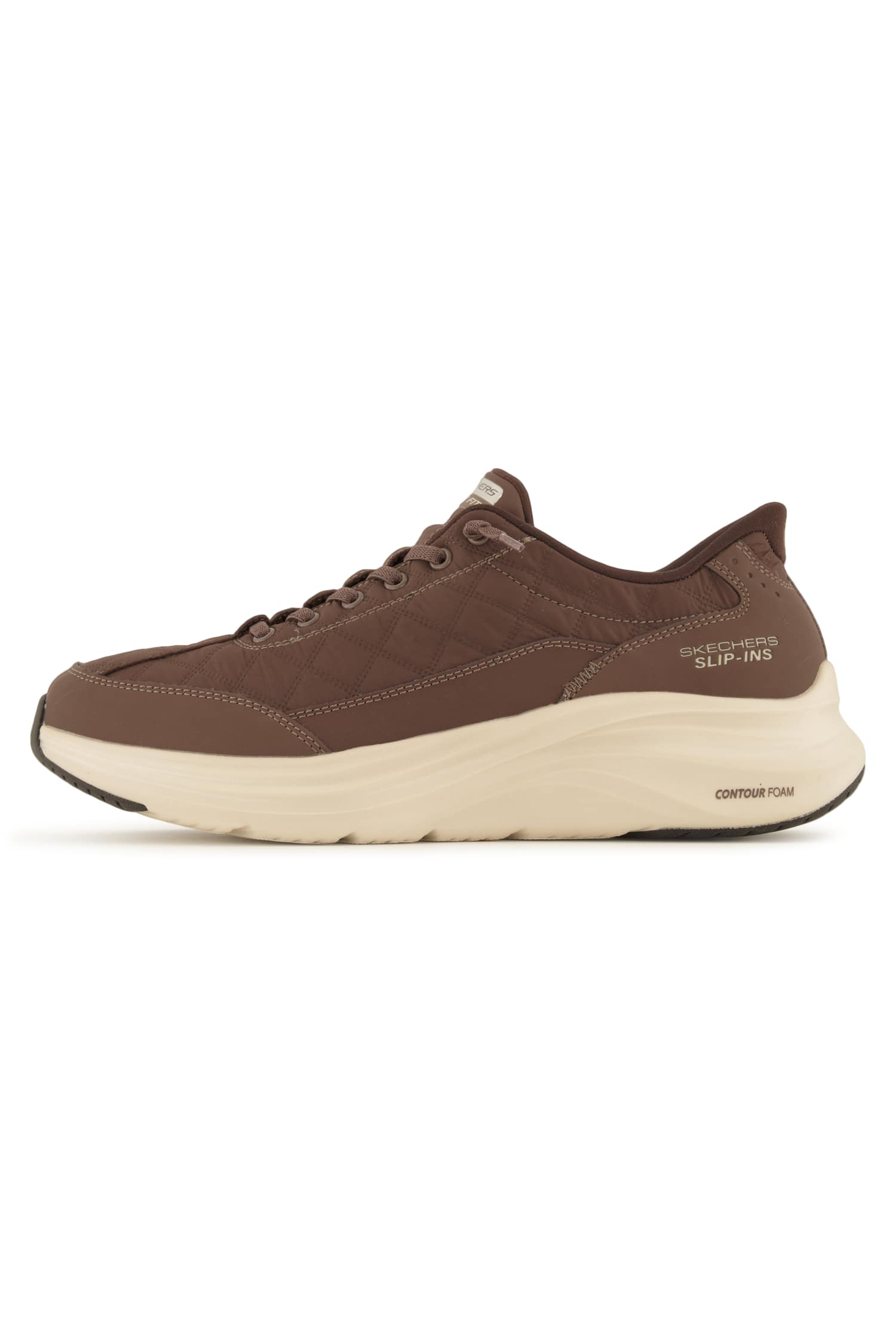 Skechers Slip-ins: Contour Foam - Cozy Fit Herren Sneaker Braun, Herren, Größe: 43