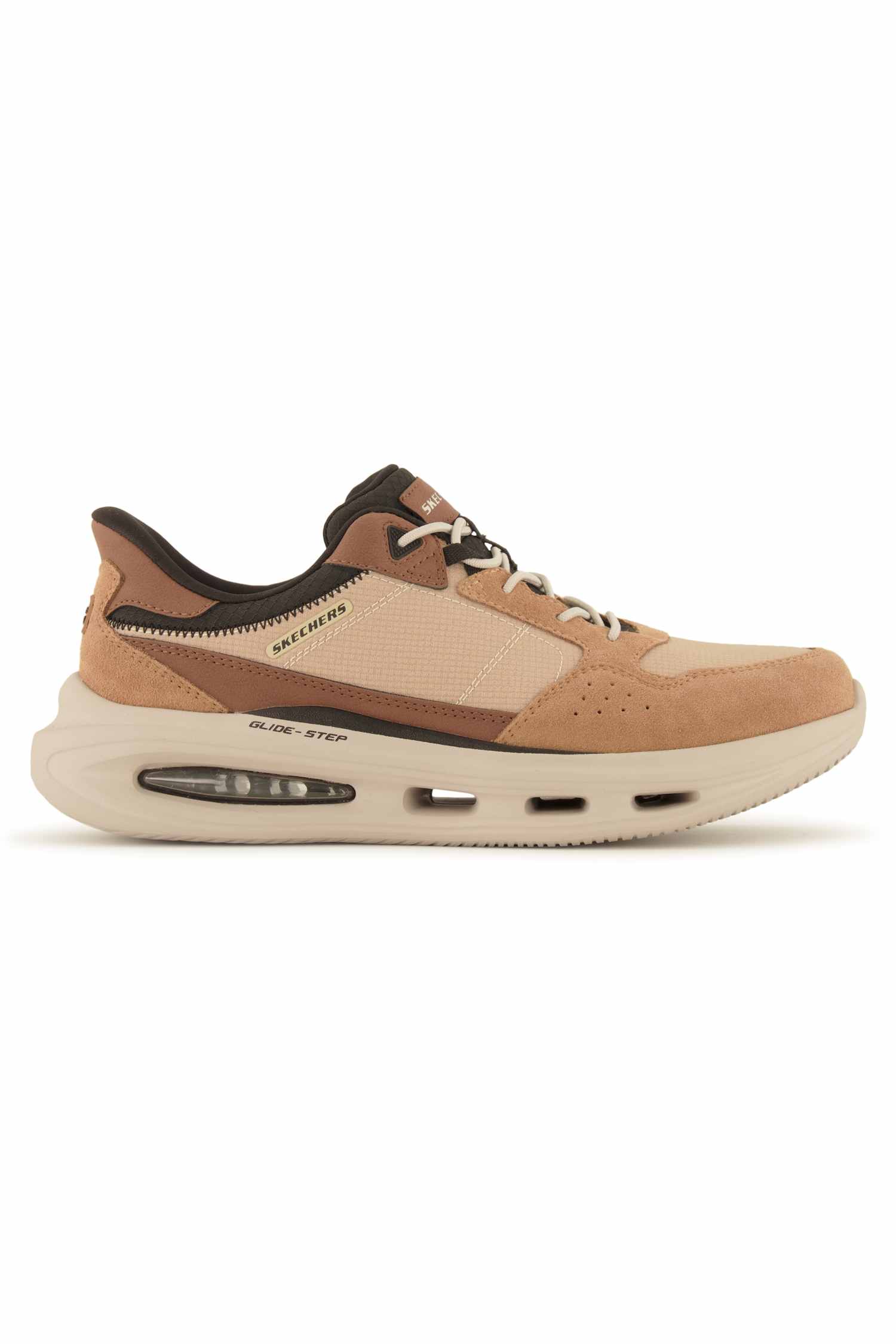 Skechers Skechers Slip-ins Relaxed Fit: Sloan - Remming Herren Sneaker Braun, Herren, Größe: 45