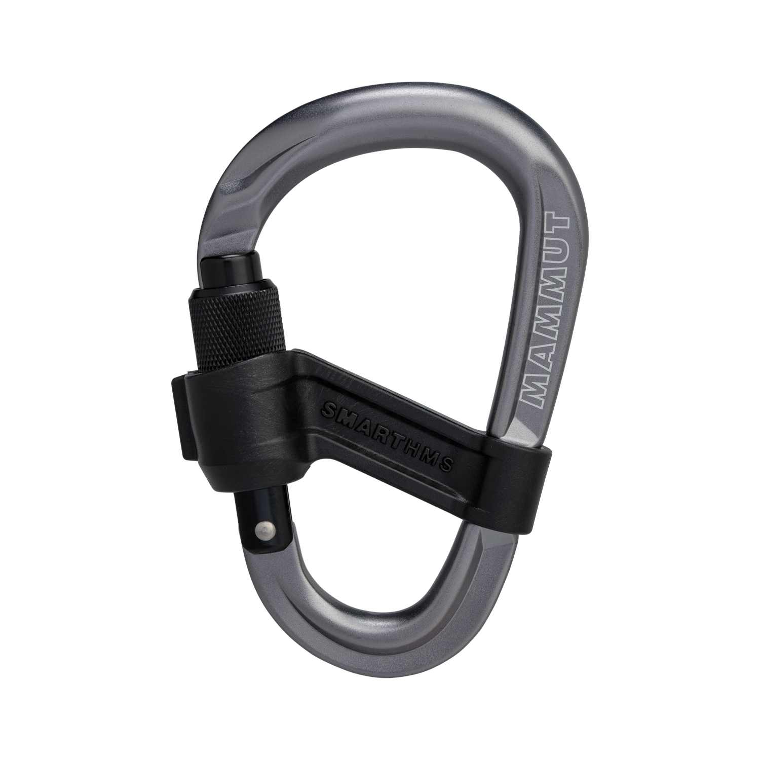 Image of MAMMUT Smart HMS 2.0 Screwgate Karabiner Grau, Herren, Größe: ONE SIZE