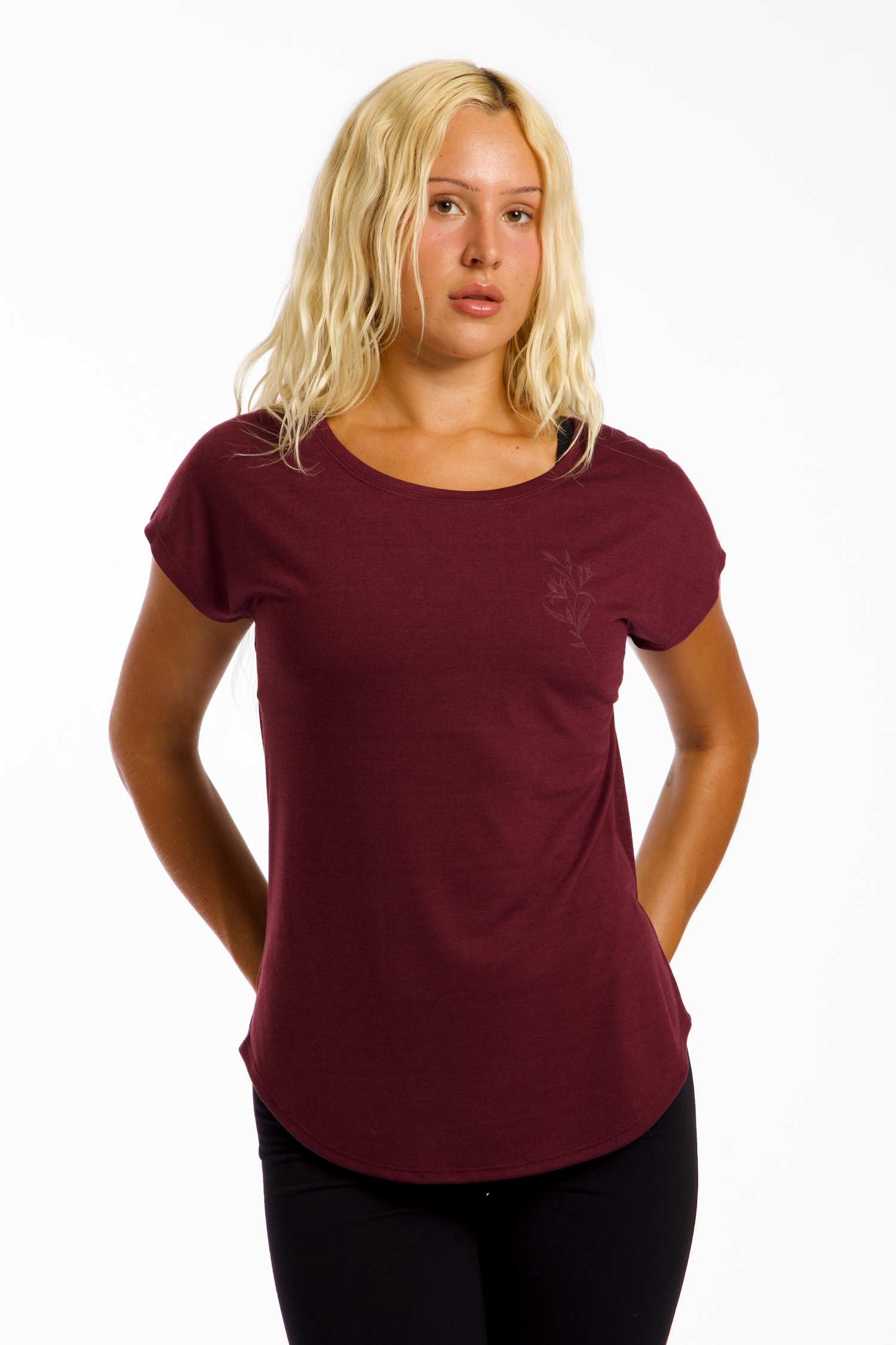 Image of POWERZONE Damen T-Shirt Rot, Damen, Größe: L