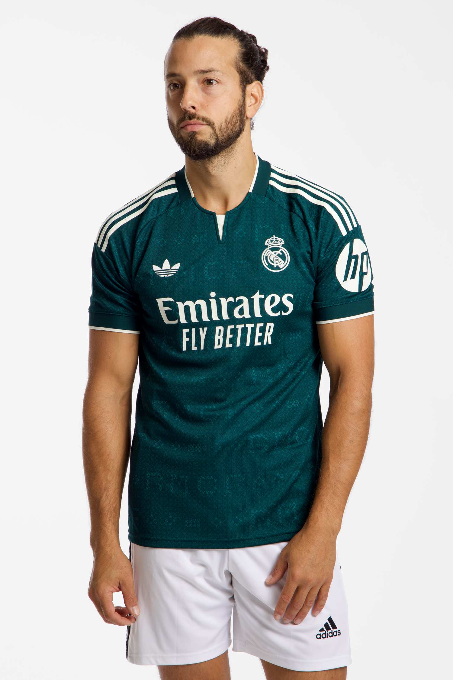 Image of adidas Real Madrid Away Replica Herren Fussballtrikot 26/27 Grün, Herren, Größe: L