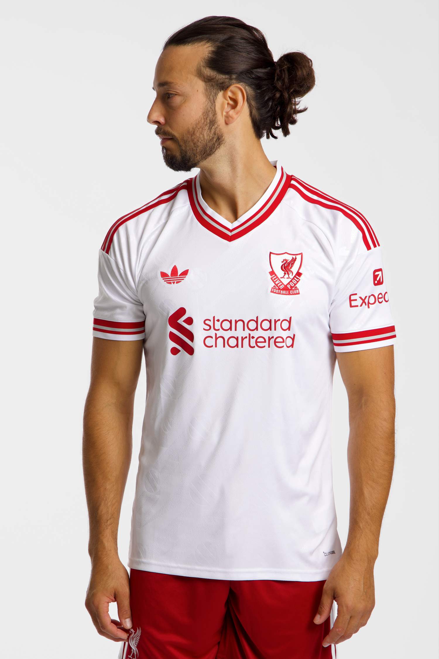 Image of adidas Liverpool FC Away Replica Herren Fussballtrikot 26/27 Weiss, Herren, Größe: L