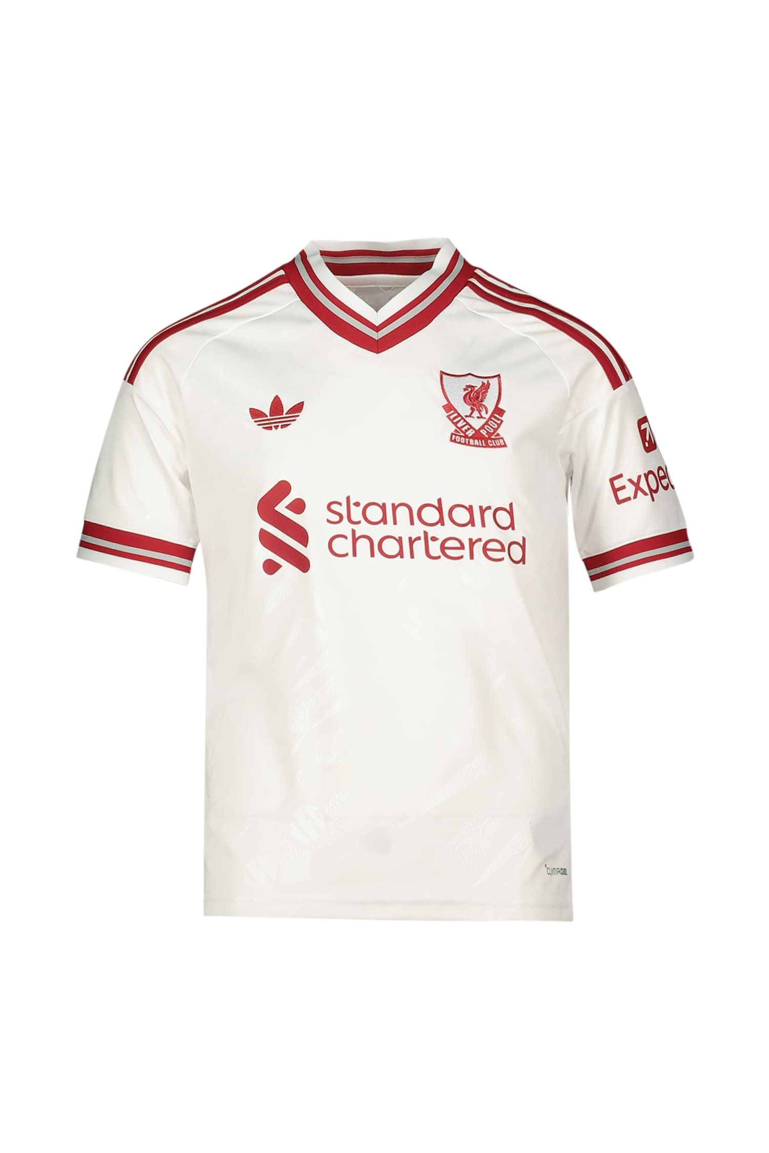 Image of adidas Liverpool FC Away Replica Kinder Fussballtrikot 26/27 Weiss, , Größe: 152