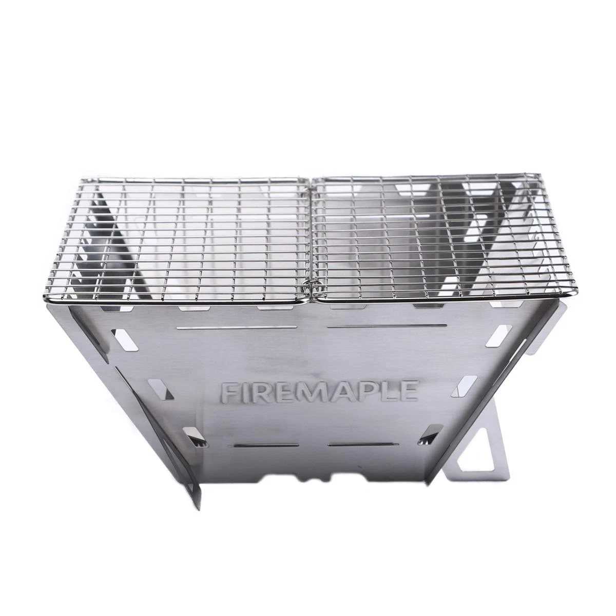 FIREMAPLE Maverick Wood Grill Silber, Herren, Größe: 0