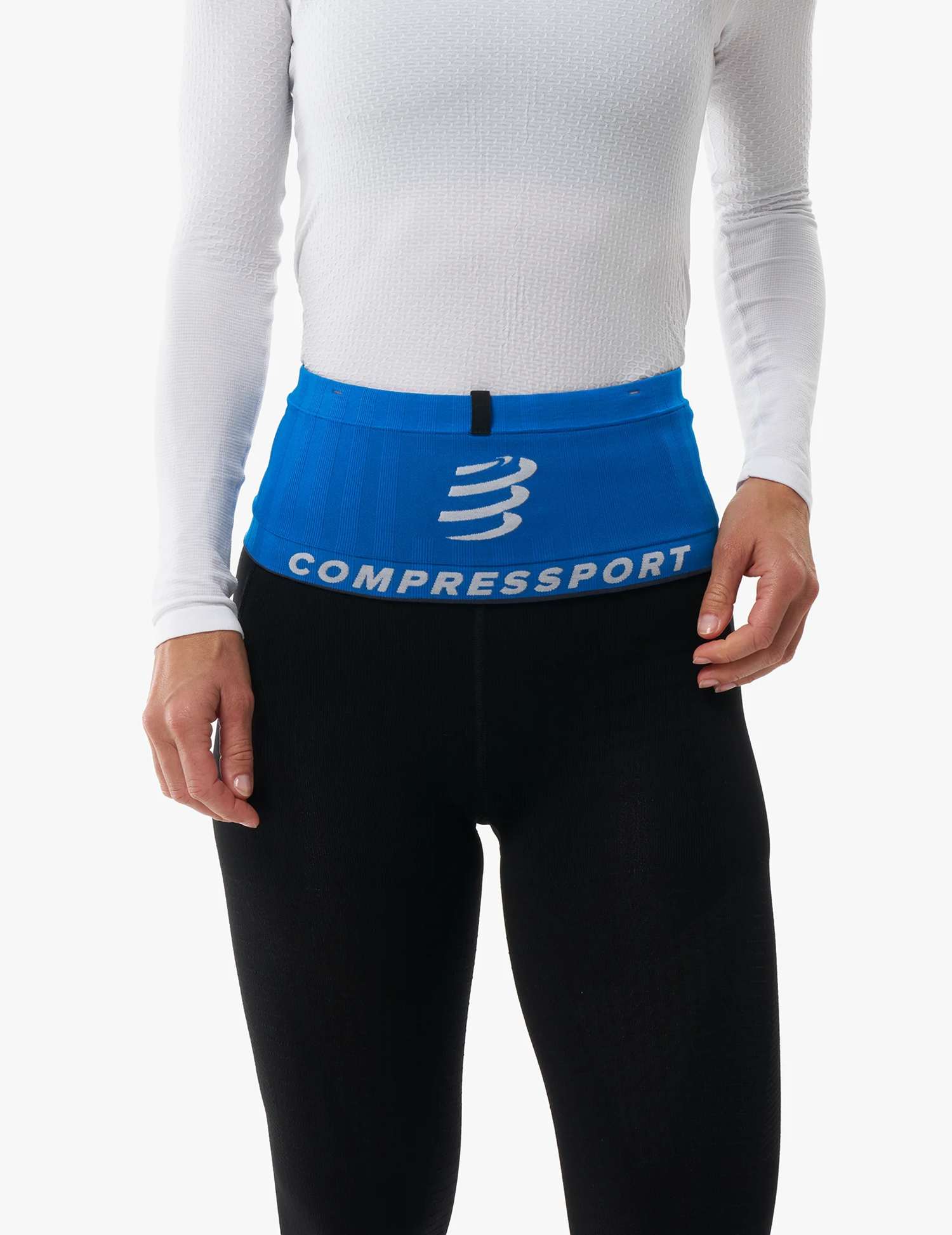 Image of Compressport Free Belt 2.0 Laufgürtel Blau, Herren, Größe: L