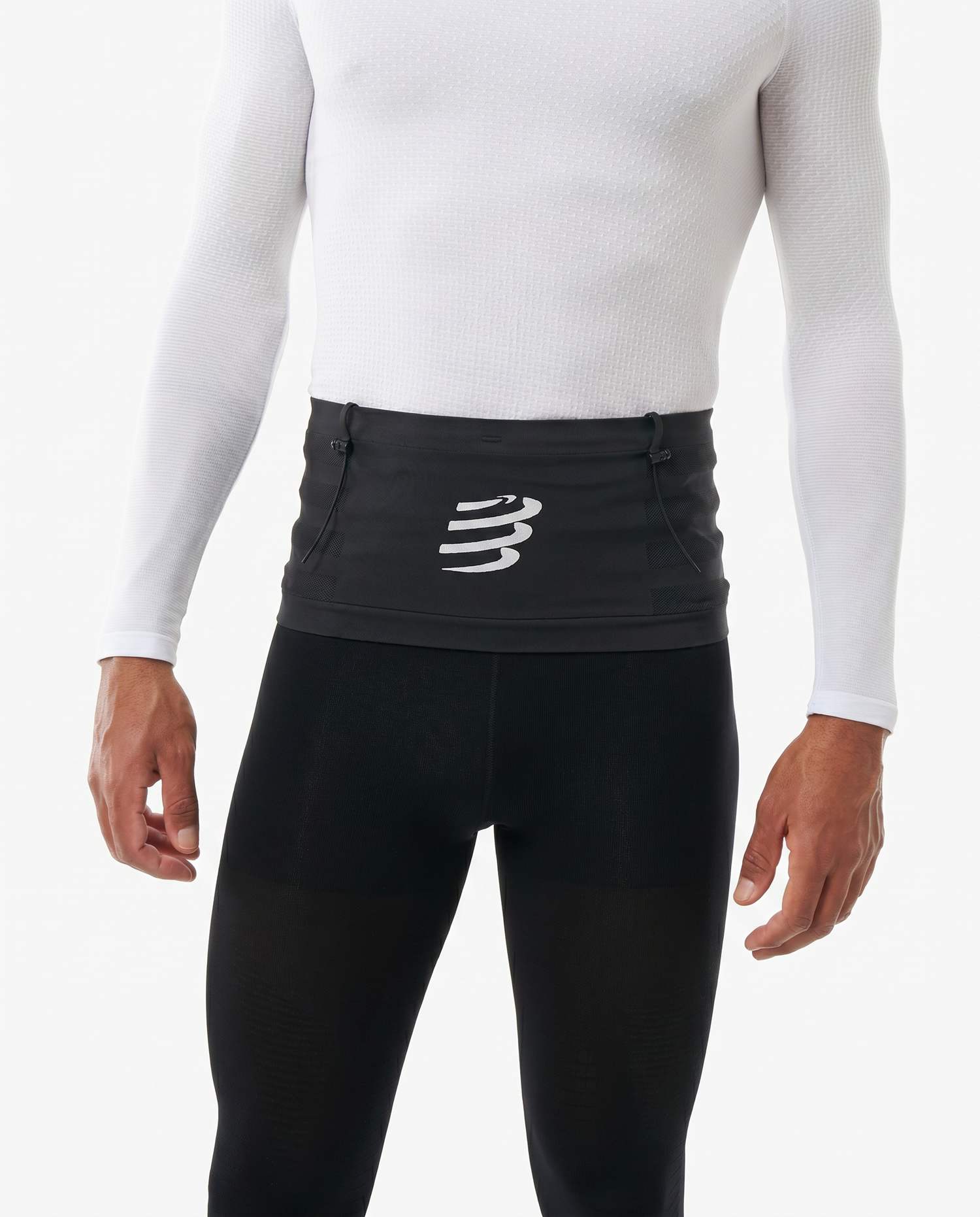Image of Compressport Free Belt Pro 2.0 Laufgürtel Schwarz, Herren, Größe: L