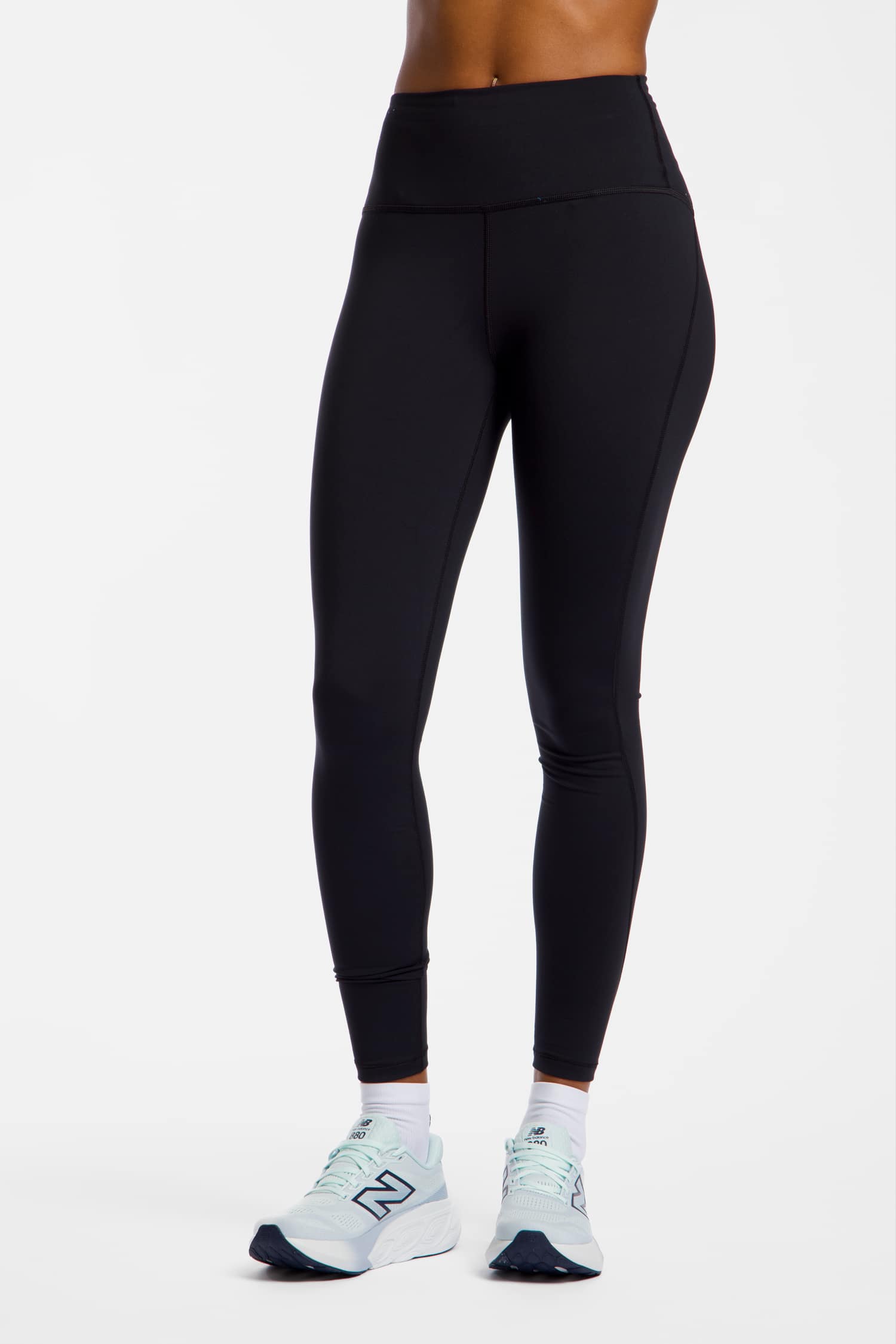 Image of New Balance Athletics Heat High Rise 27" Damen Tight Schwarz, Damen, Größe: L
