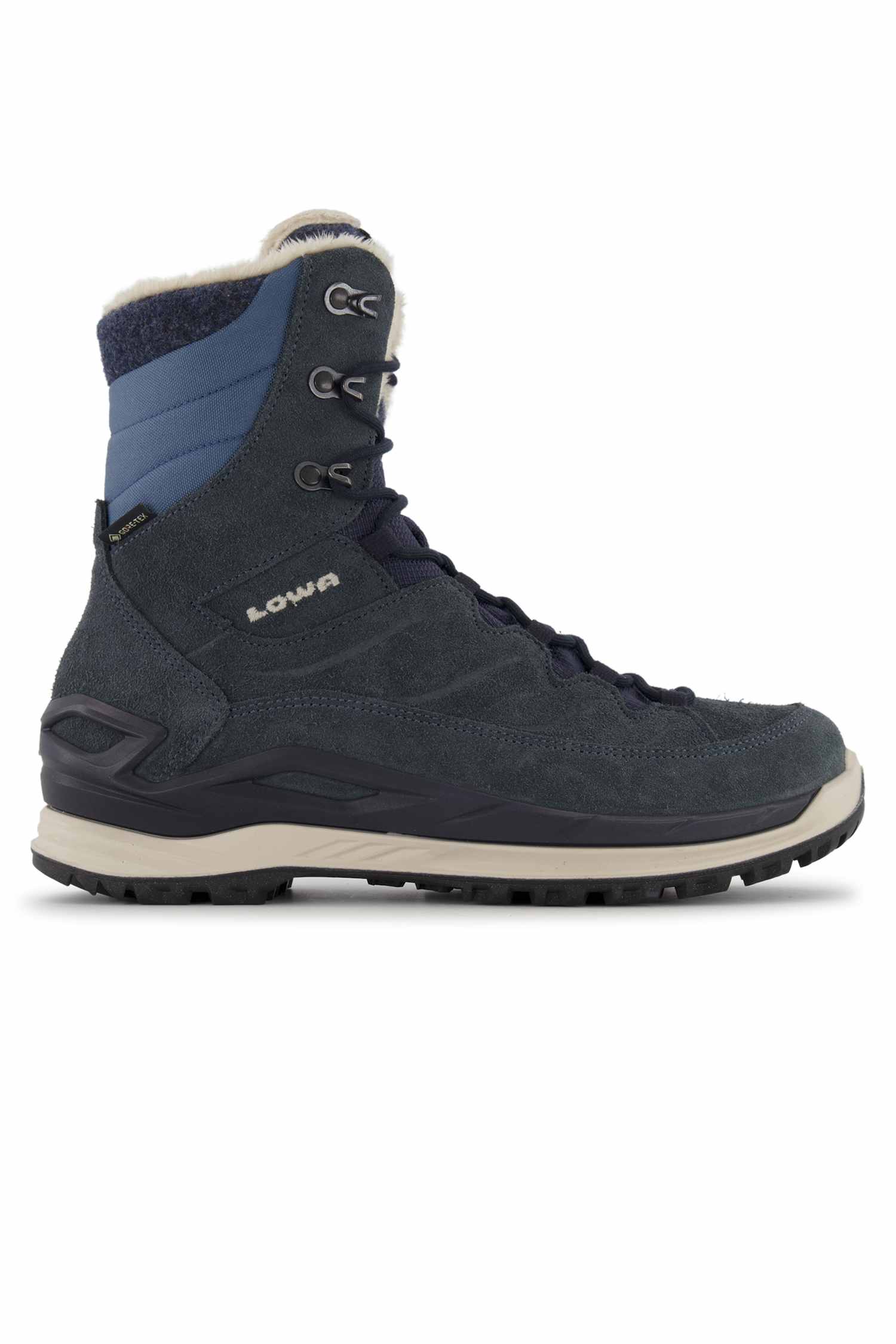 Image of LOWA Calceta Evo Gore-Tex® Damen Winterboot Blau, Damen, Größe: 3 1/2