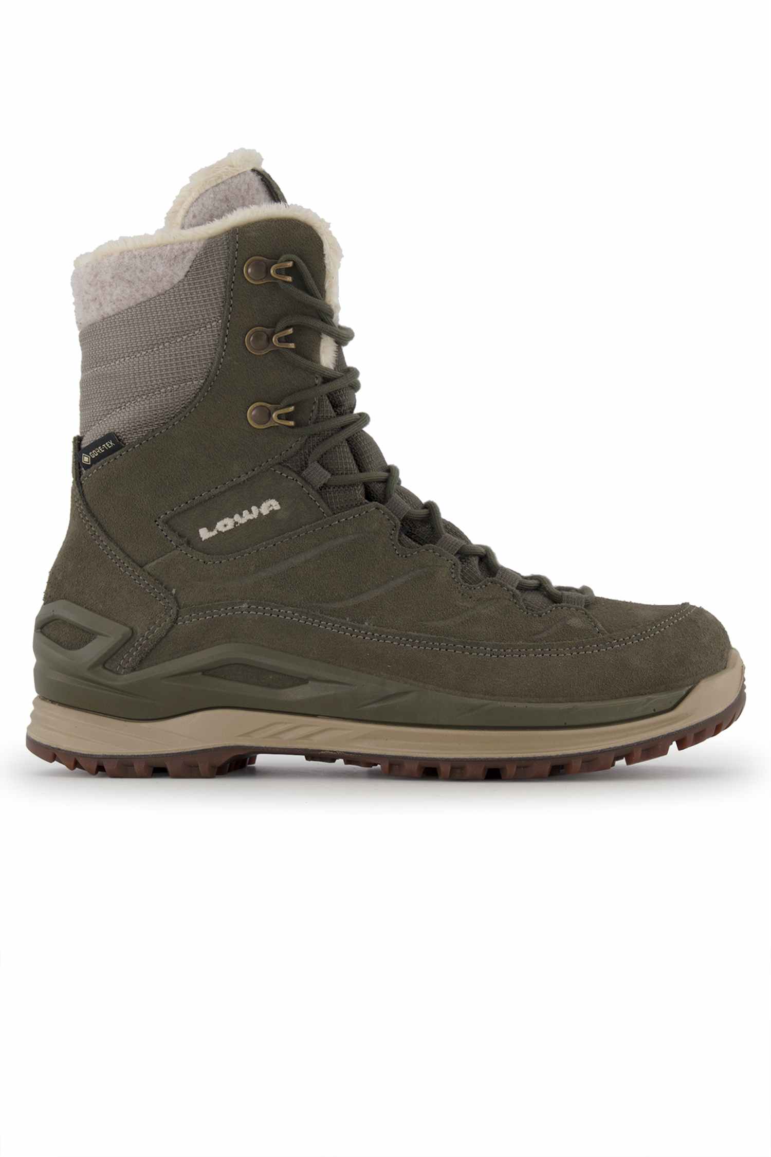 Image of LOWA Calceta Evo Gore-Tex® Damen Winterboot Grün, Damen, Größe: 4 1/2