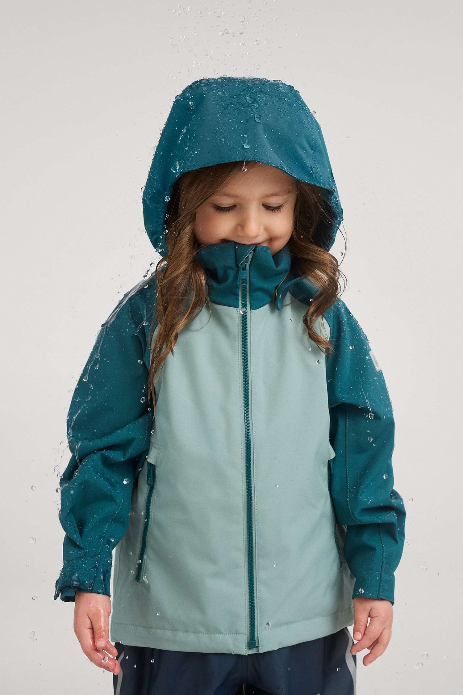 reima Sulkava Mini Kinder Outdoorjacke Grün, , Größe: 122