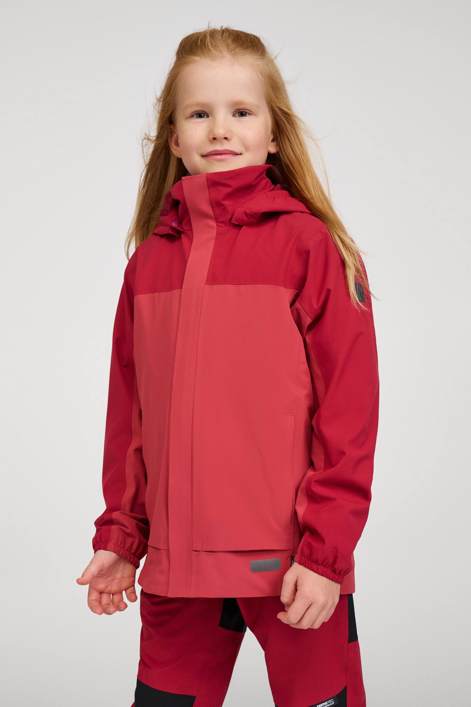 Image of reima Salmi Mini Kinder Outdoorjacke Rot, , Größe: 104