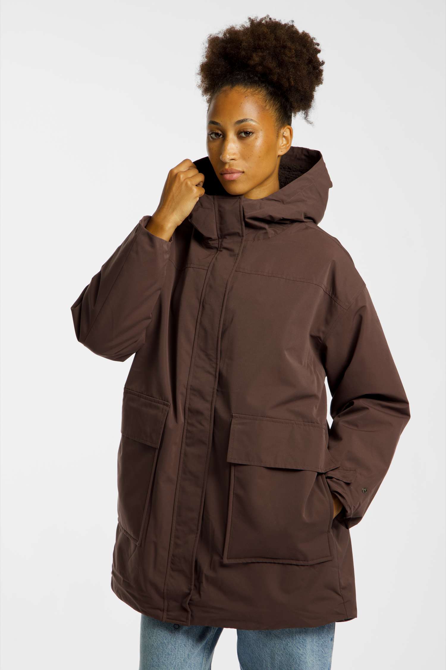 Image of Kappa Shany Damen Parka Braun, Damen, Größe: L