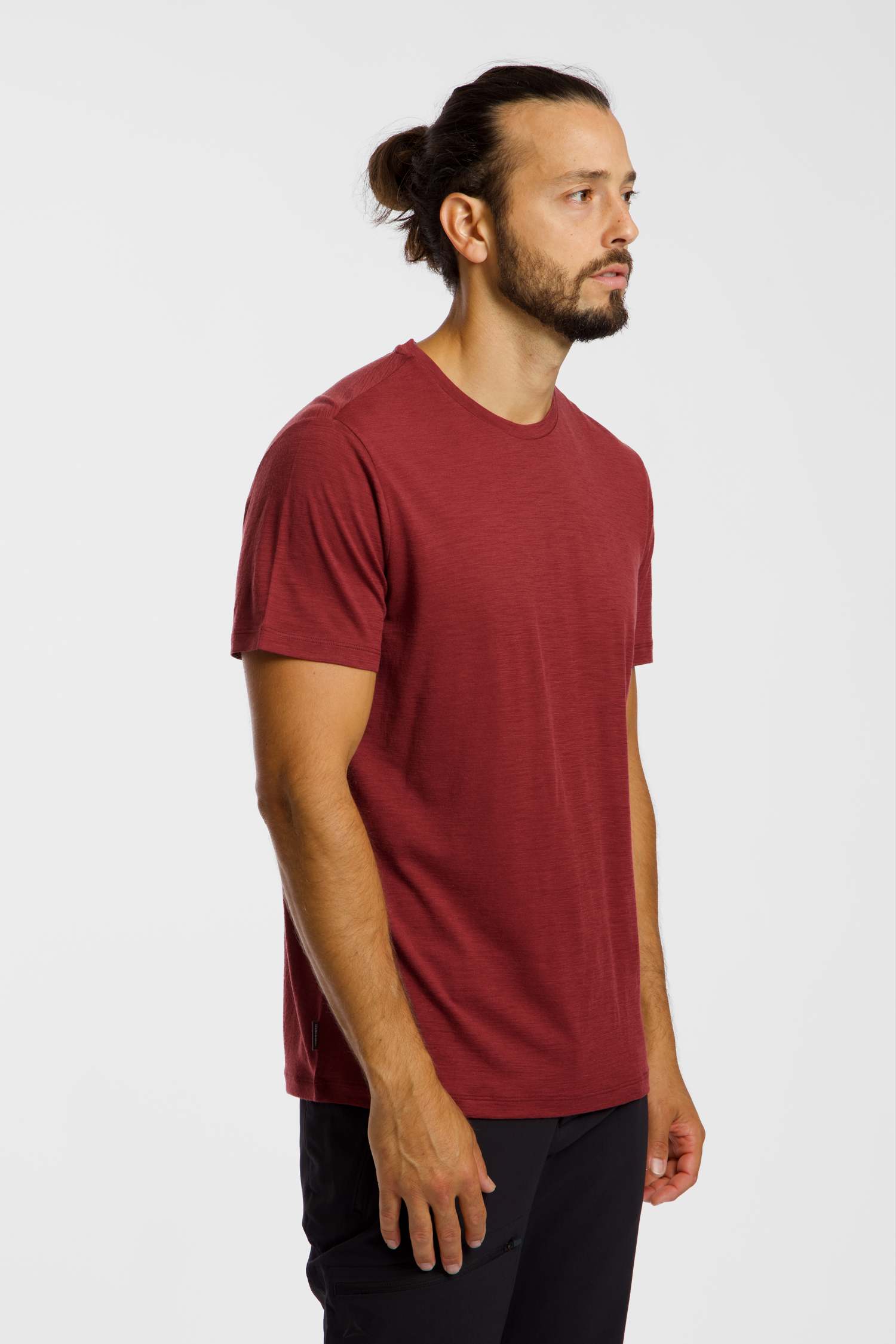 Image of icebreaker Merino 150 Tech Lite Herren T-Shirt Bordeaux, Herren, Größe: L