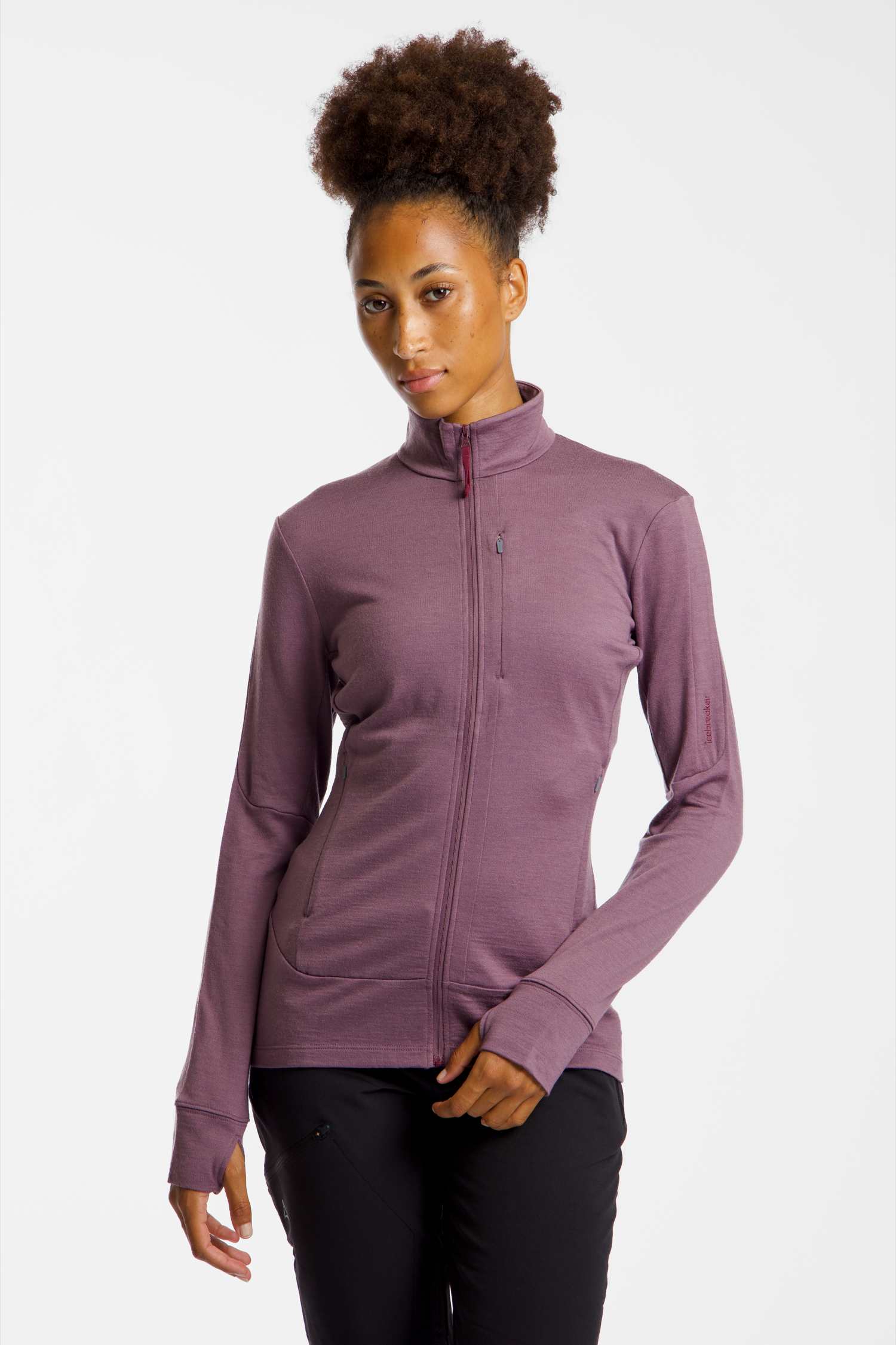 Image of icebreaker Merino 260 Quantum Damen Midlayer Lila, Damen, Größe: L