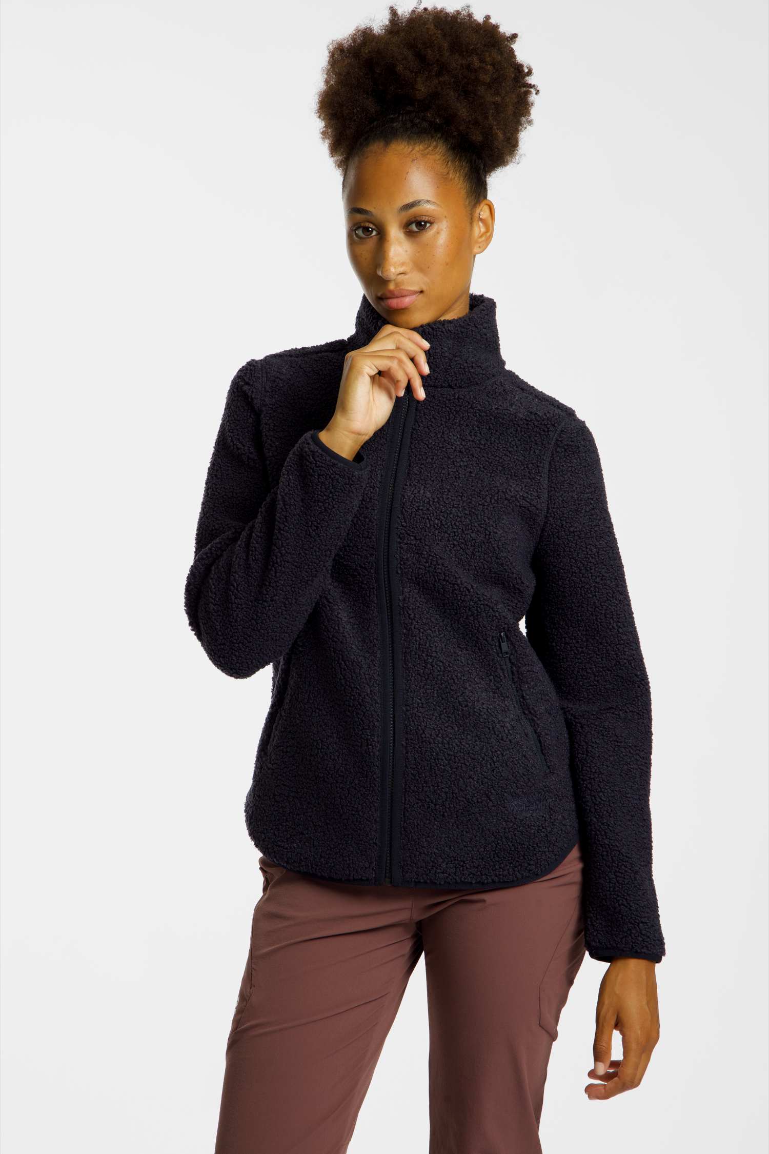 Image of Jack Wolfskin High Curl Damen Midlayer Dunkelblau, Damen, Größe: L