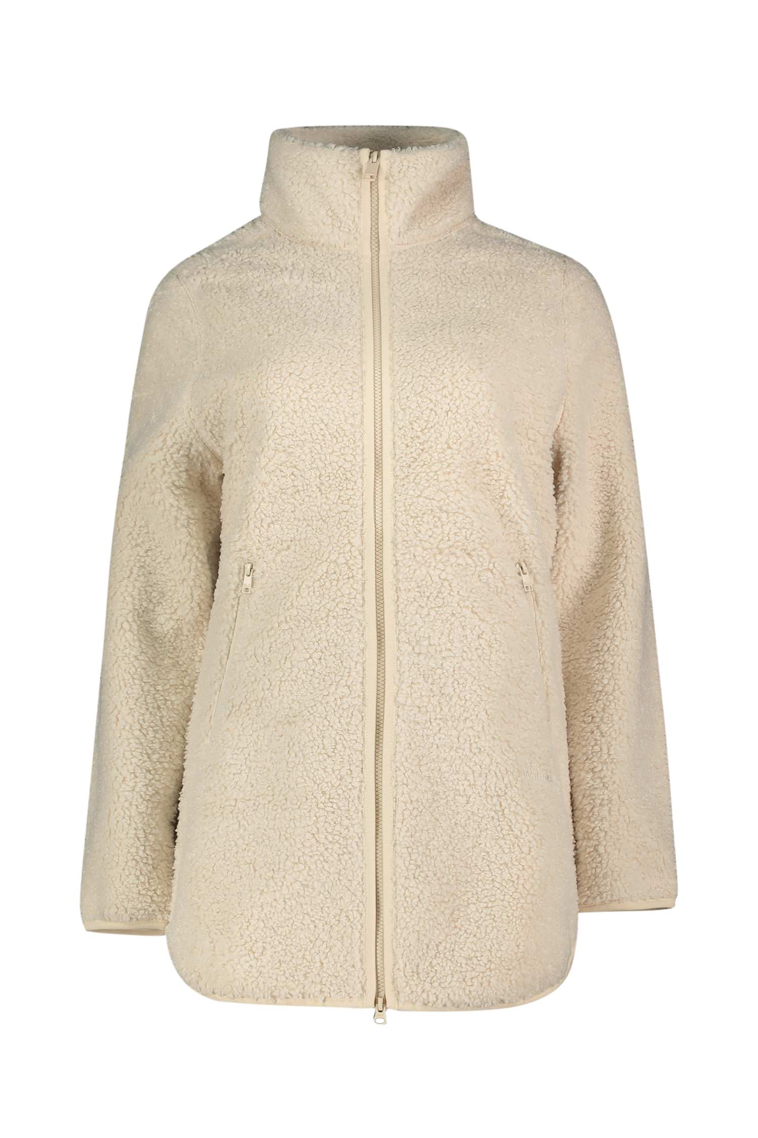 Image of Jack Wolfskin High Curl Coat Damen Midlayer Beige, Damen, Größe: L