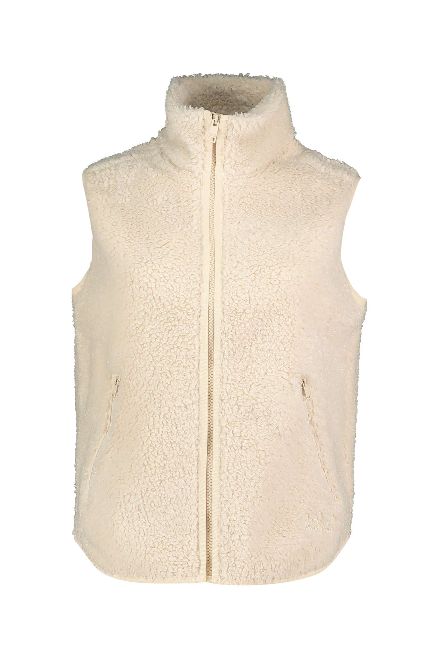 Image of Jack Wolfskin High Curl Damen Gilet Beige, Damen, Größe: L