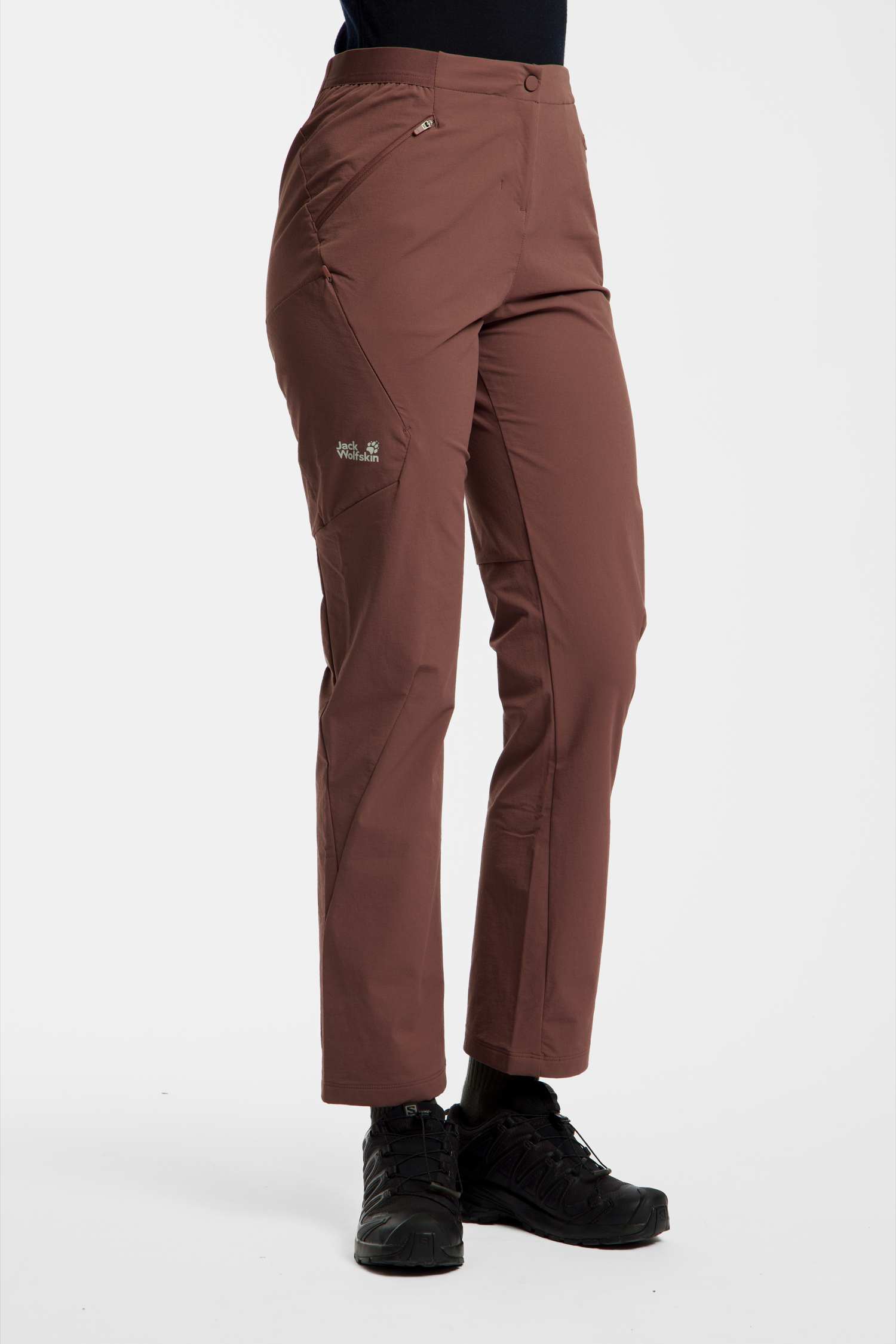 Image of Jack Wolfskin Activate Flex Damen Wanderhose Lila, Damen, Größe: 36