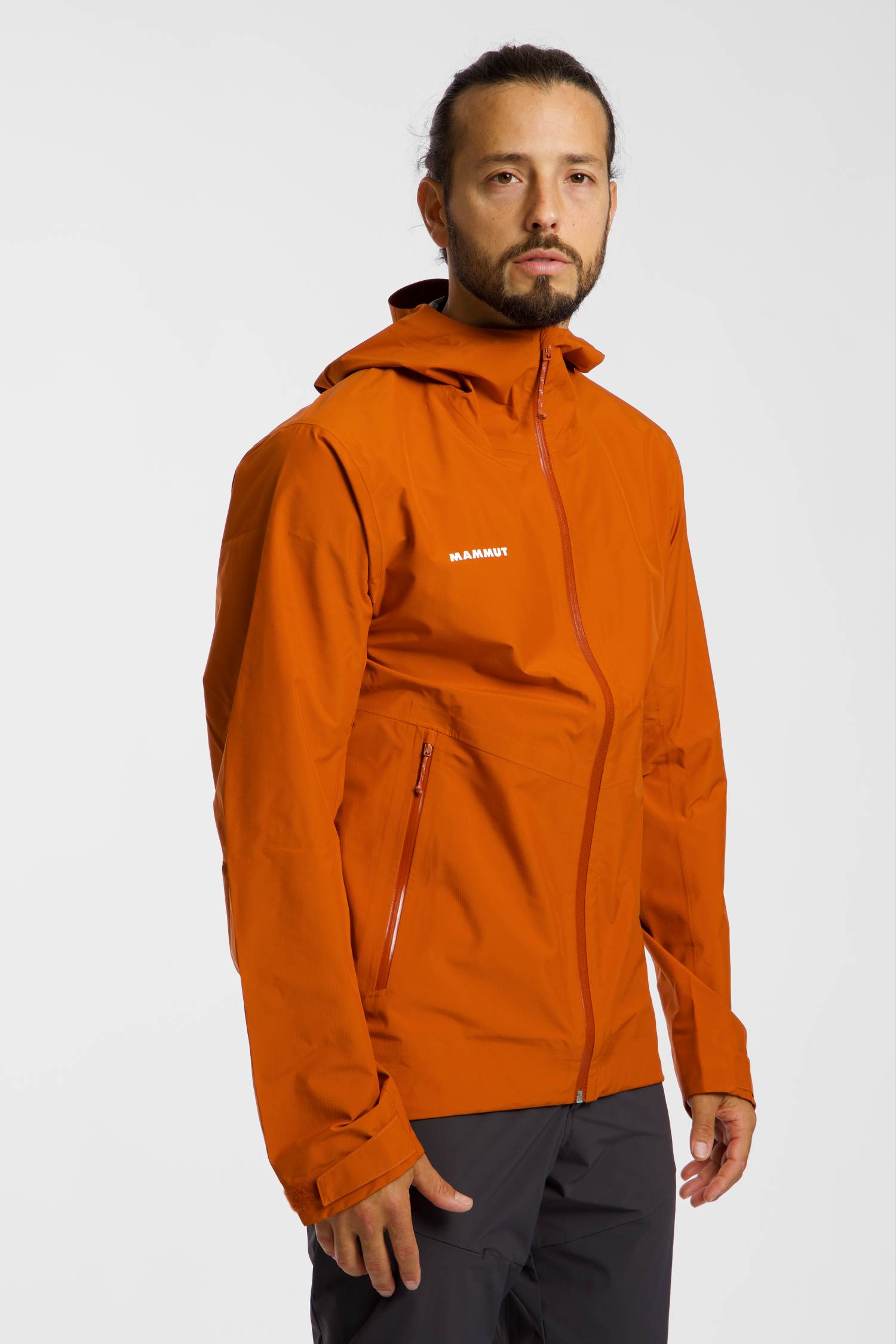 Image of MAMMUT Alto Light Hooded Herren Outdoorjacke Orange, Herren, Größe: L