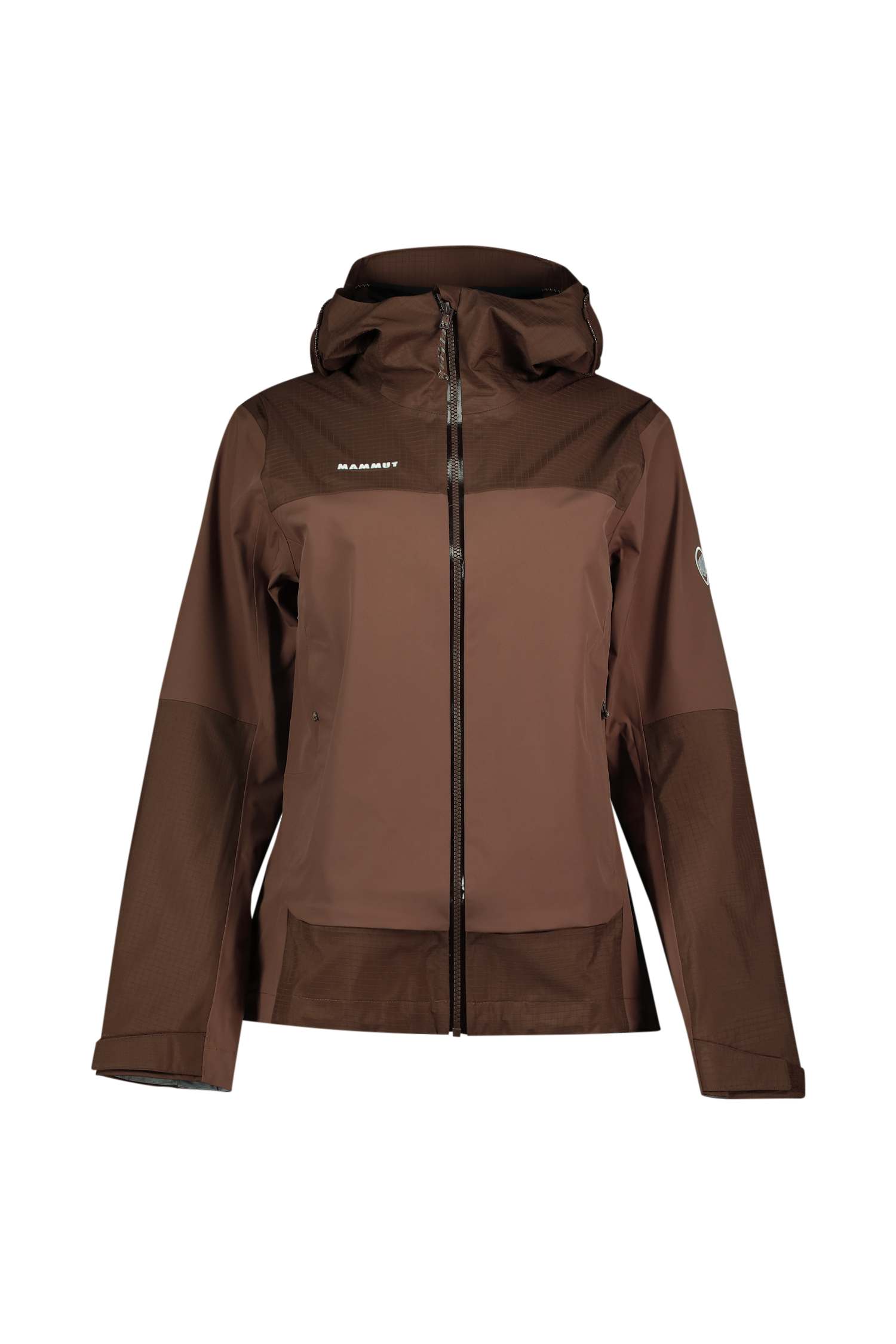 MAMMUT Ducan Guide Hooded Damen Outdoorjacke Braun, Damen, Größe: XL