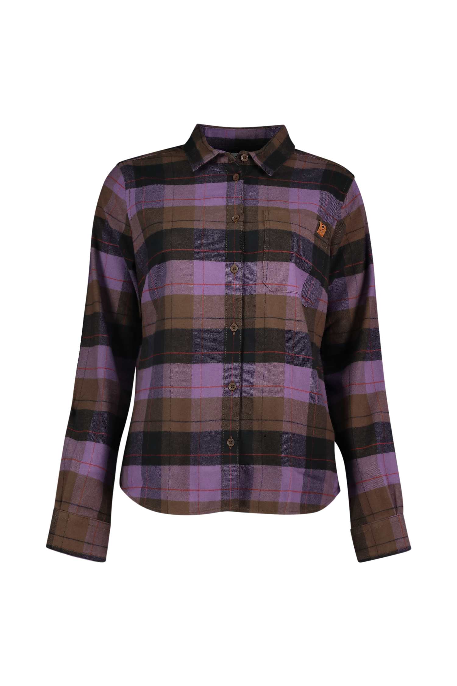 MAMMUT Trovat LS Damen Wanderbluse Lila, Damen, Größe: M