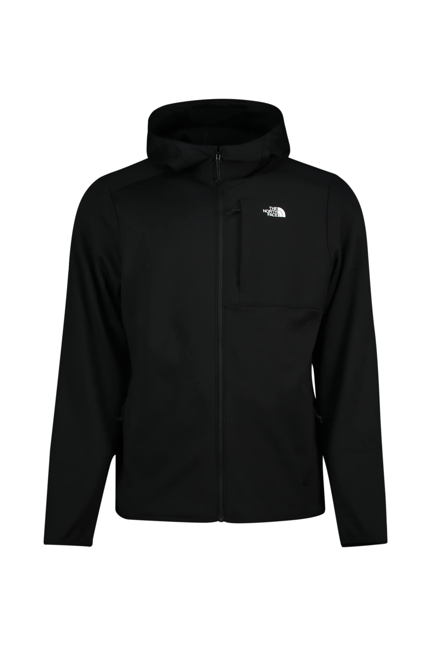 The North Face TNF Performance Fleece Hooded Full-Zip Herren Midlayer Schwarz, Herren, Größe: L