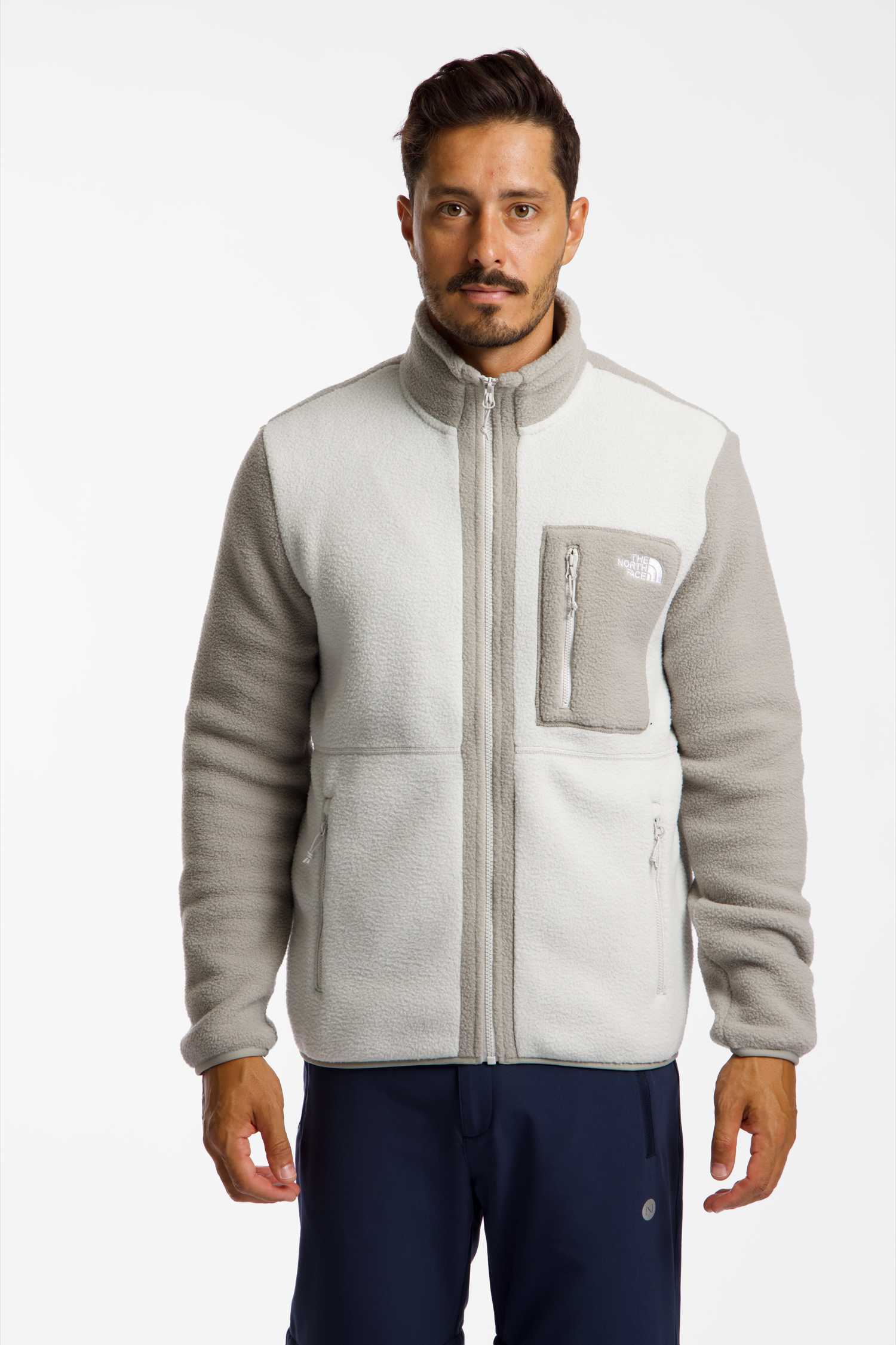 Image of The North Face Yumiori Full-Zip Herren Midlayer Beige, Herren, Größe: L