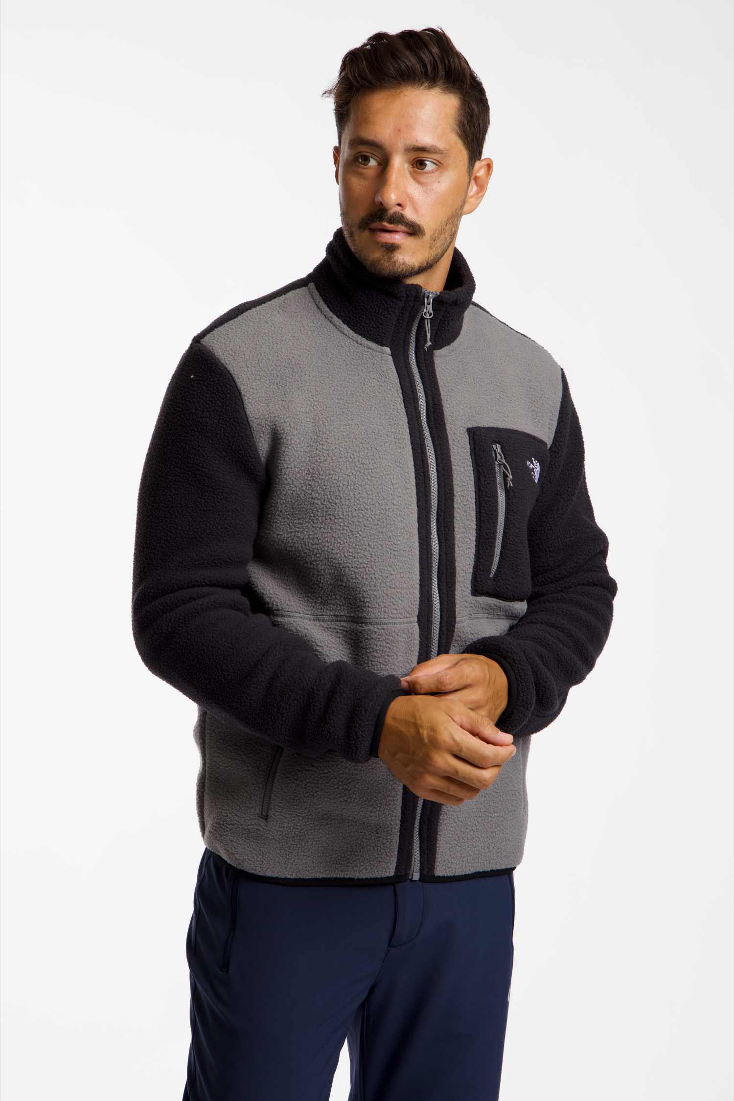 Image of The North Face Yumiori Full-Zip Herren Midlayer Grau, Herren, Größe: L