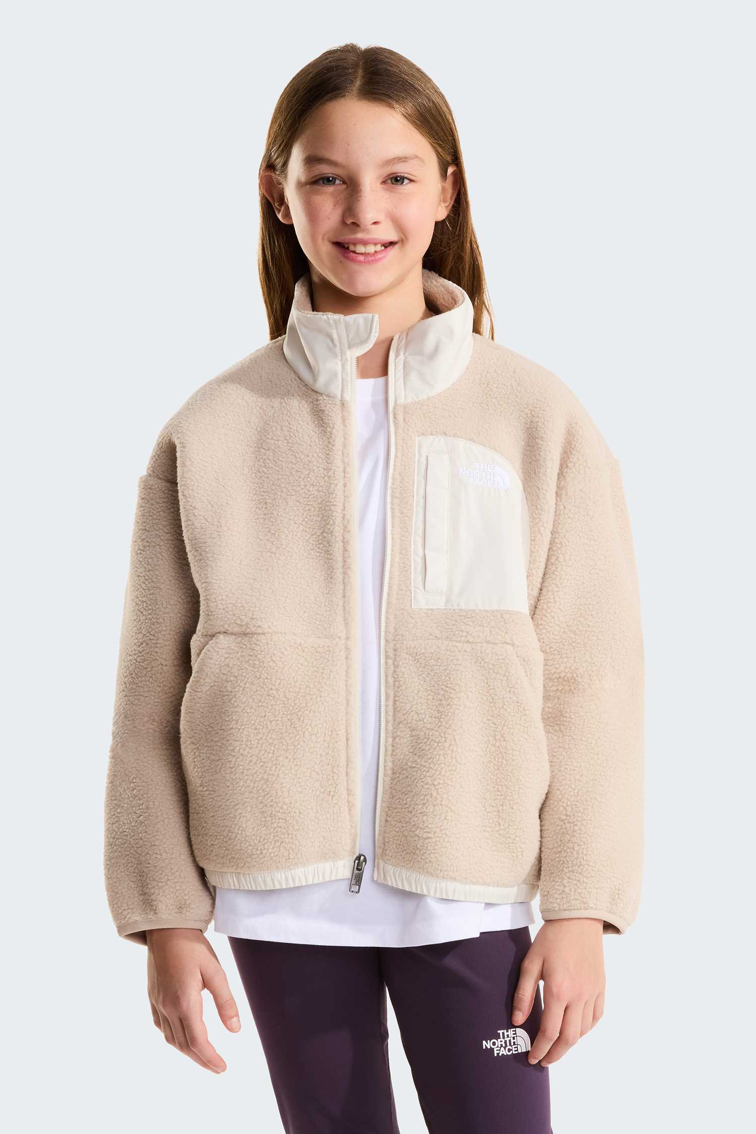 Image of The North Face Yumiori Off-Peak Kinder Midlayer Beige, , Größe: L