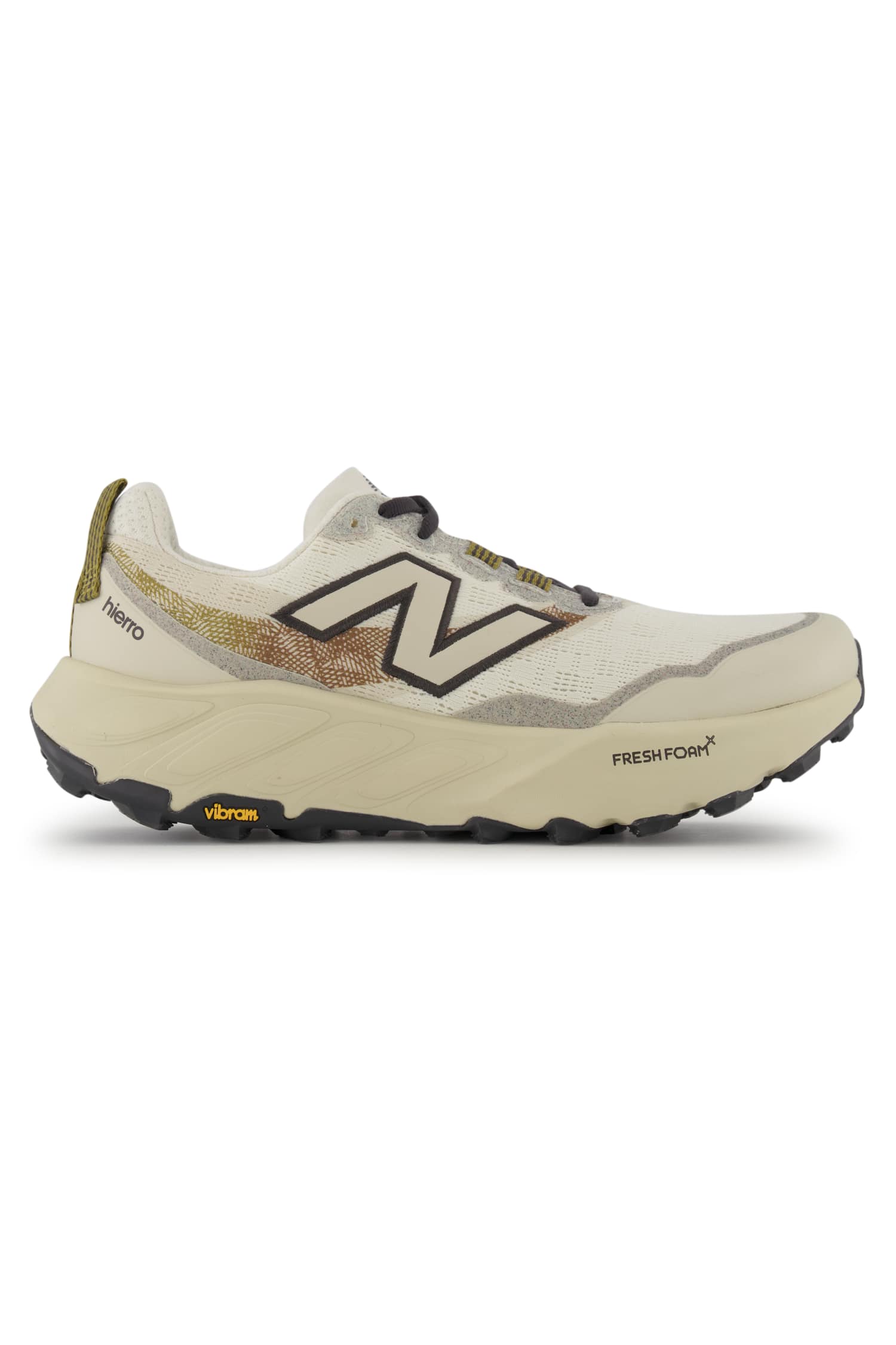 New Balance Hierro v9 Herren Trailrunningschuh Beige, Herren, Größe: 12 1/2