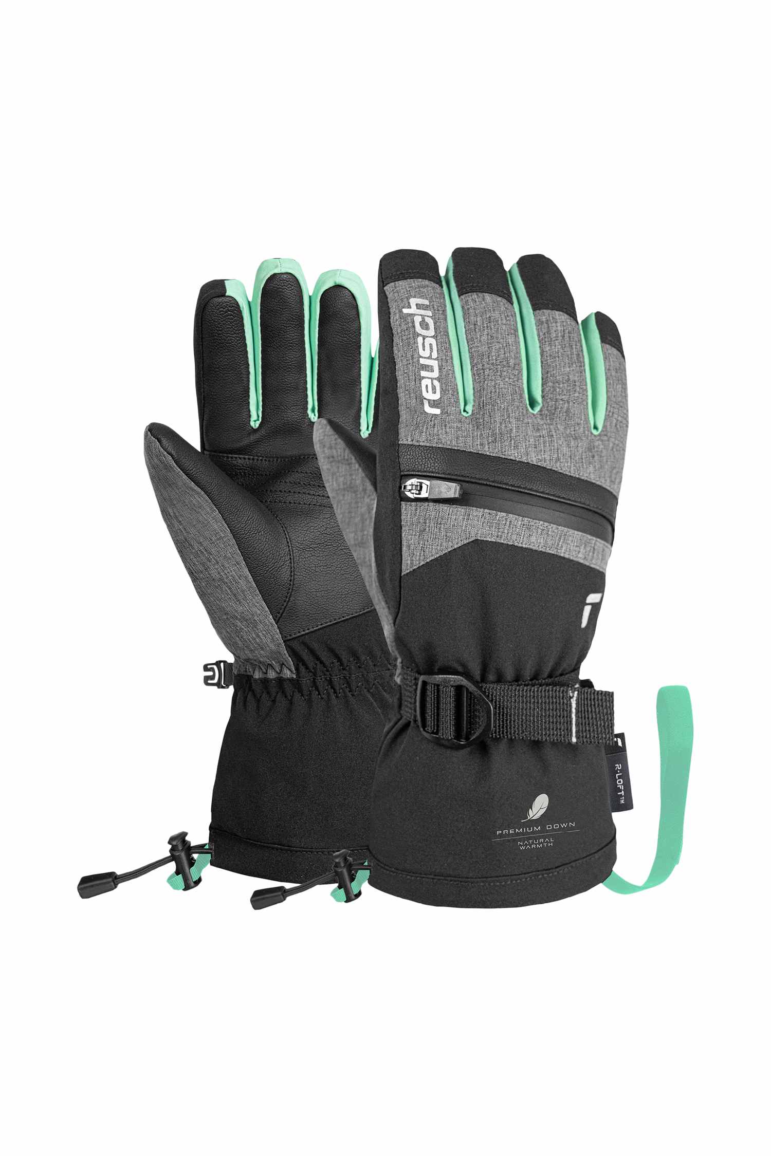 Image of Reusch Lan R-TEX® XT Kinder Skihandschuh Schwarz, , Größe: 4 1/2