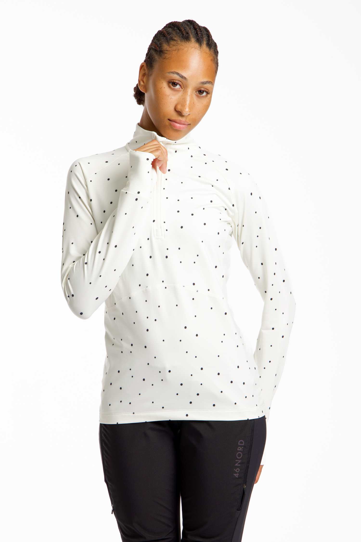 Image of 46 NORD Garielle Thermal Damen Midlayer Offwhite, Herren, Größe: 36