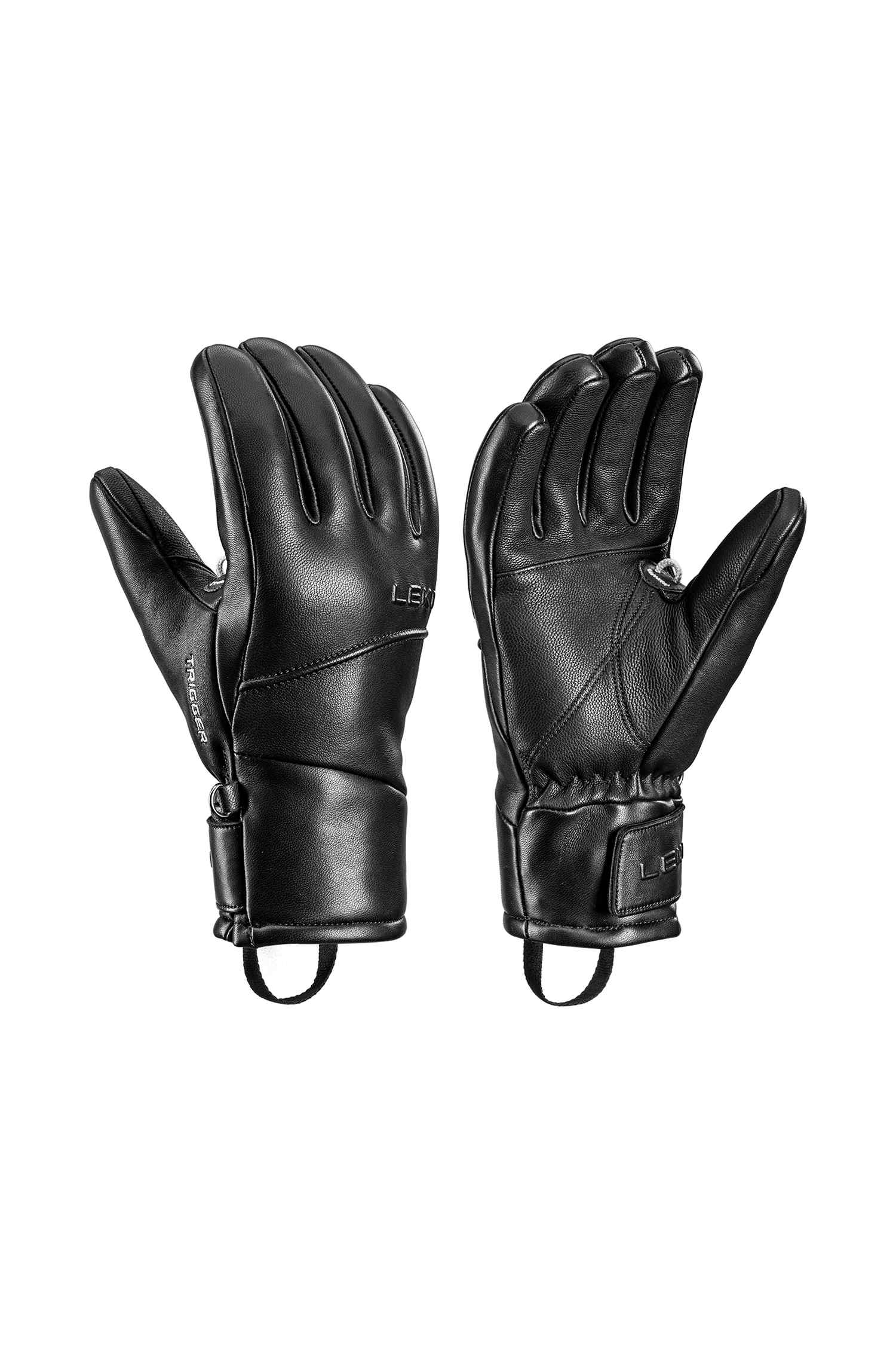 Image of LEKI Glace Prime TR Damen Skihandschuh Schwarz, Damen, Größe: 8