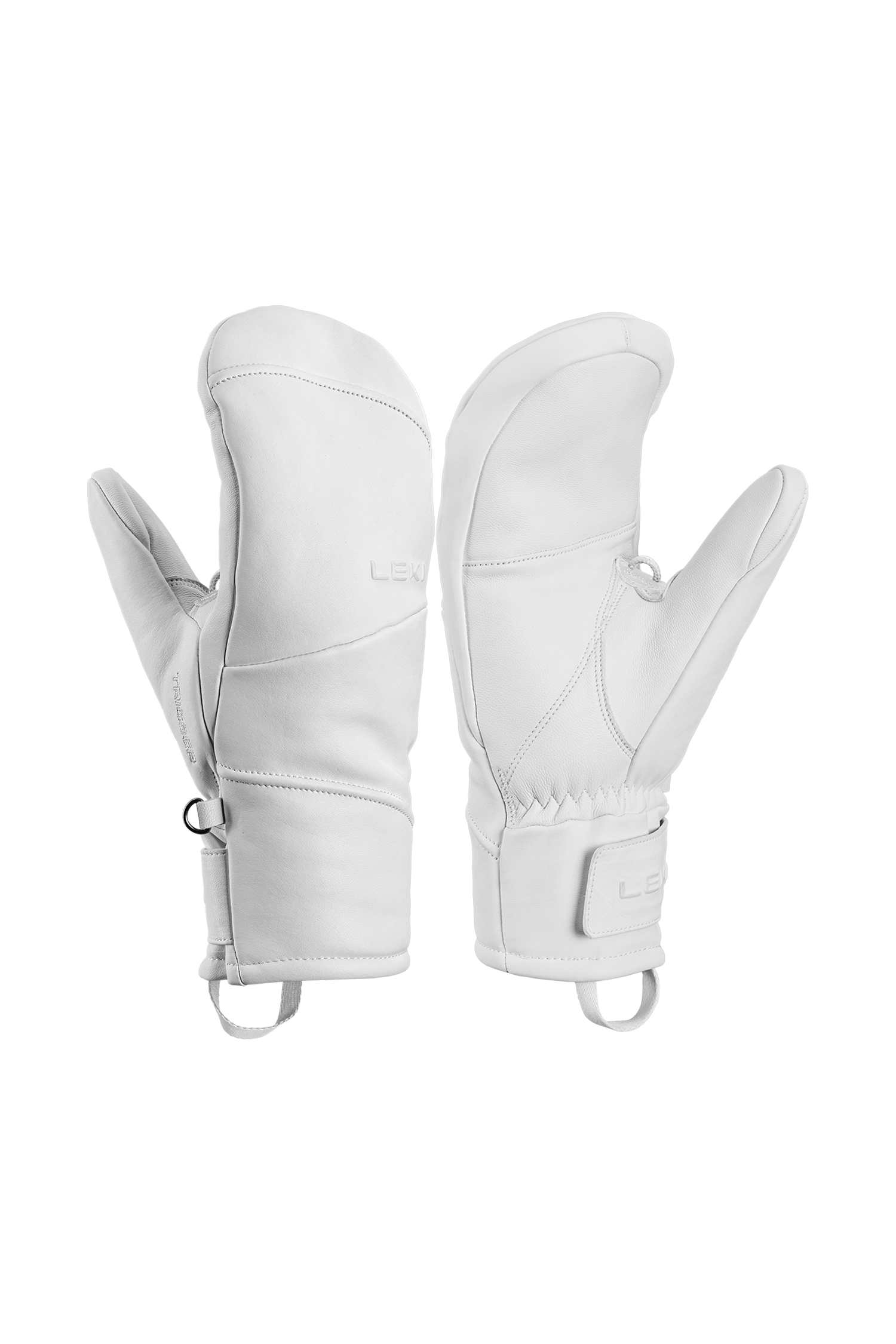 Image of LEKI Glace Prime TR Damen Fausthandschuh Weiss, Damen, Größe: 7 1/2