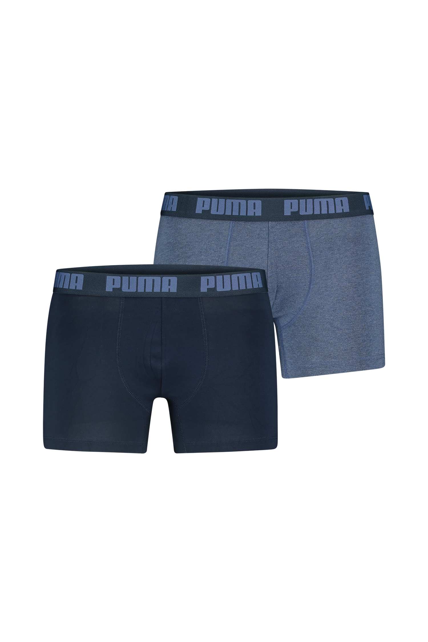 PUMA 2-Pack Everyday Basic Herren Boxershort Blau, Herren, Größe: M