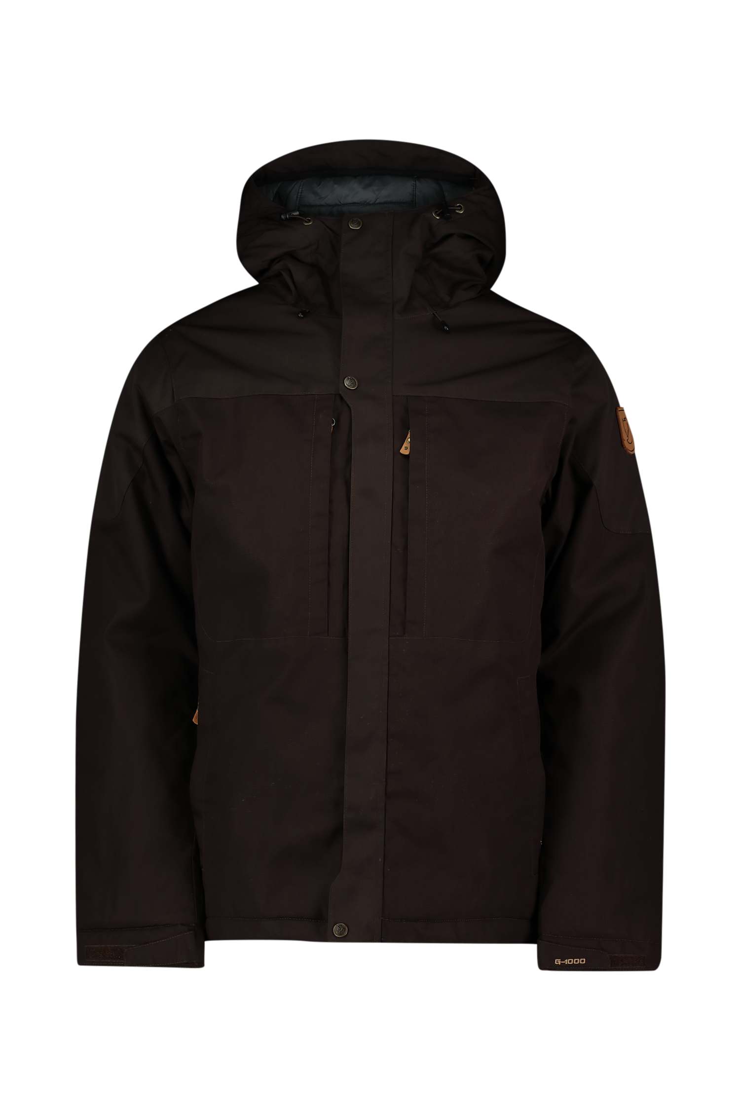 Image of Fjällräven Skogsö Padded Herren Outdoorjacke Schwarz, Herren, Größe: L