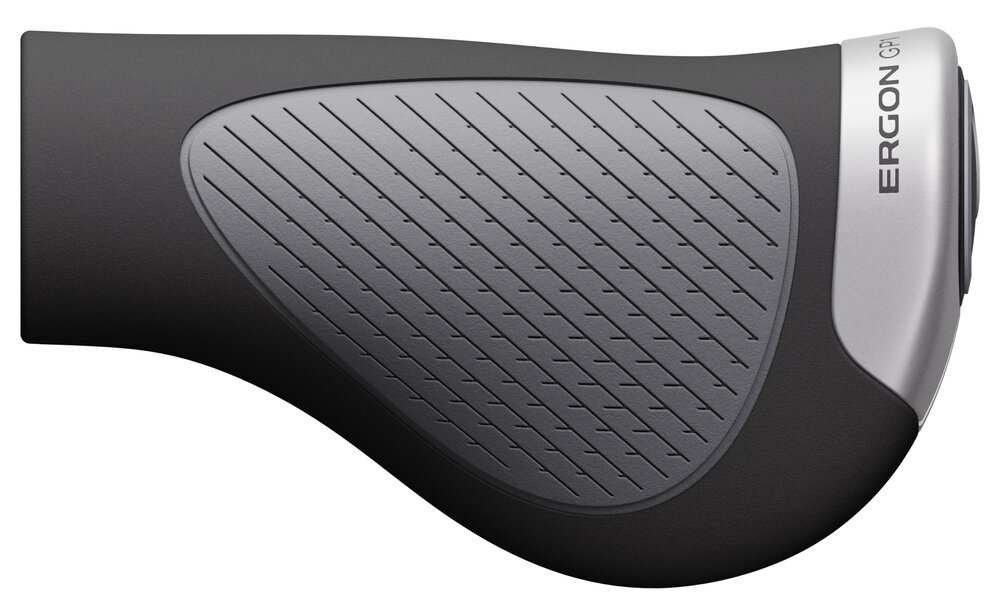 Ergon GP1 Evo Single Twist Shift Lenkergriff Schwarz, Herren, Größe: ONE SIZE