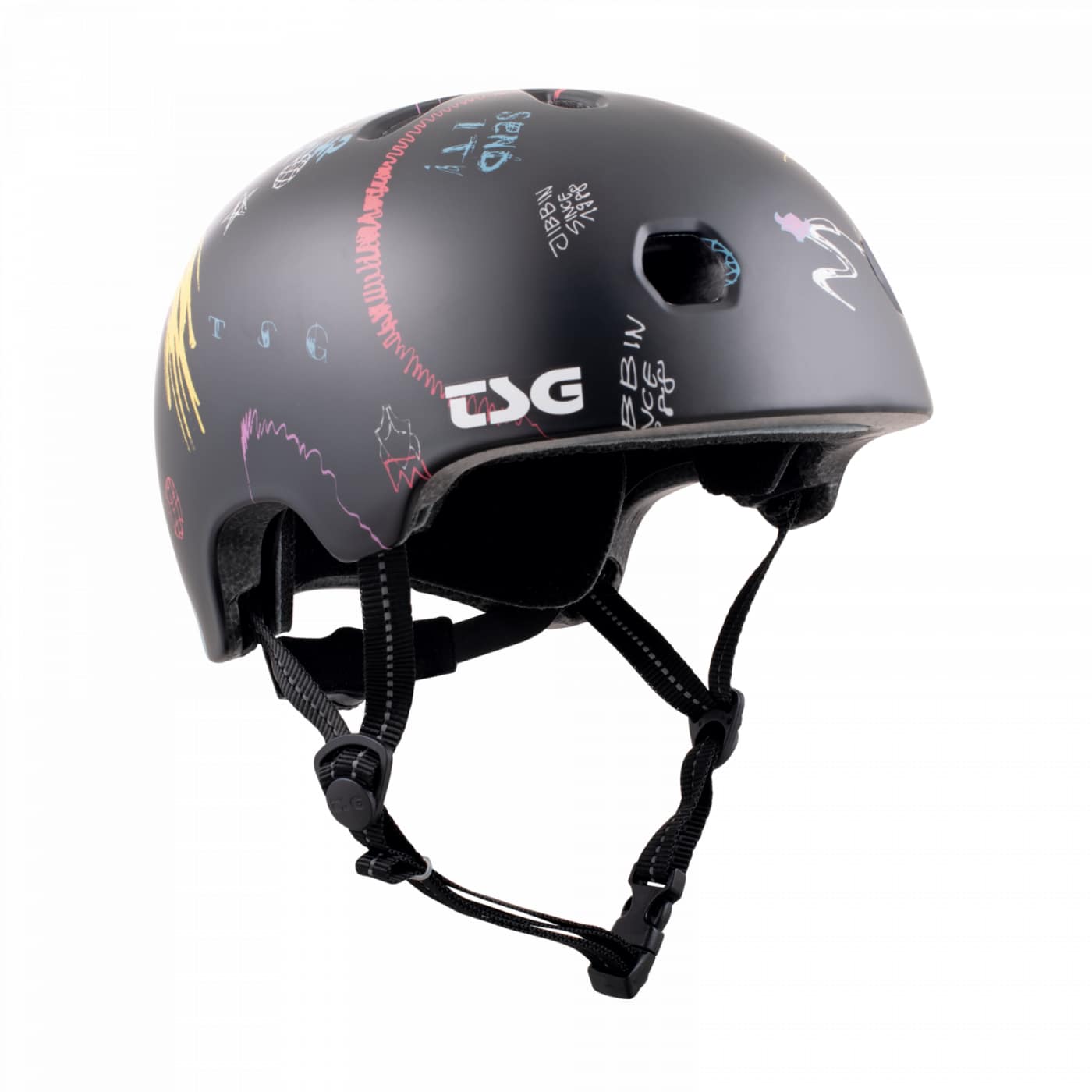 TSG Meta Skatehelm Schwarz, Herren, Größe: XXS/XS