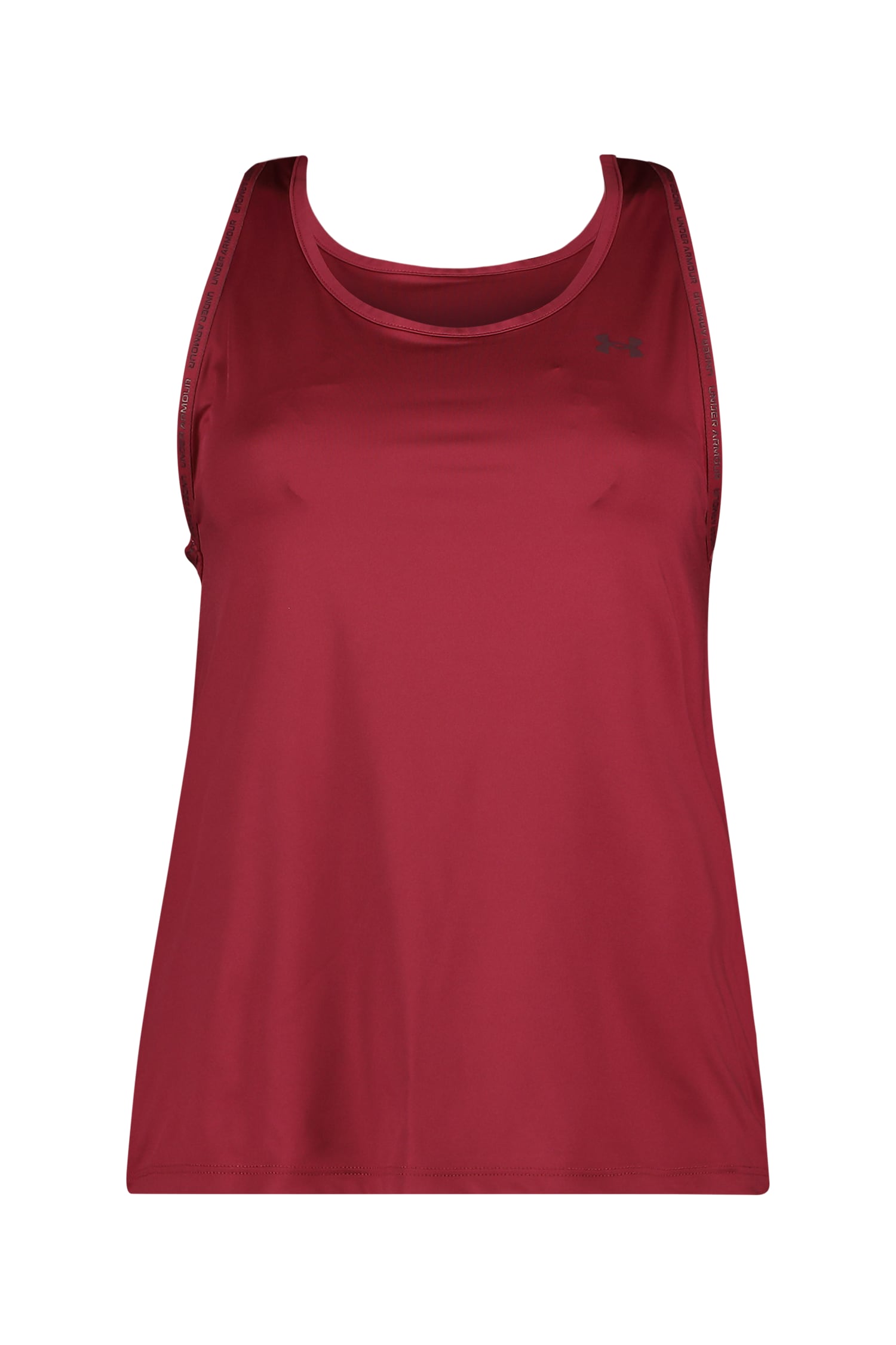 Image of Under Armour Tech Knockout Damen Top Dunkelrot, Damen, Größe: M