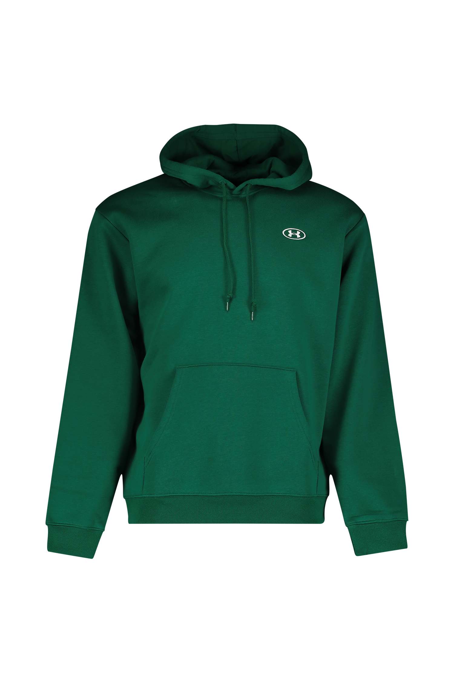 Image of Under Armour UA Rival Fleece Herren Hoodie Dunkelgrün, Herren, Größe: L