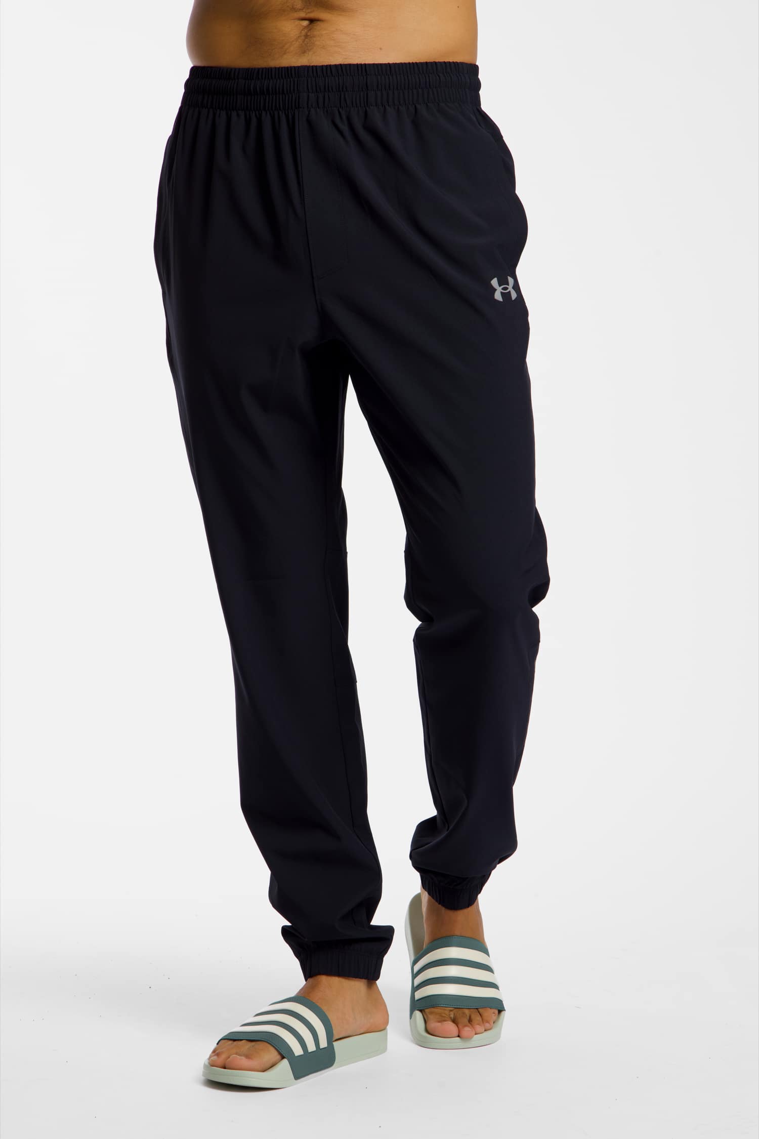 Image of Under Armour UA Tech™ Utility Woven Herren Trainingshose Schwarz, Herren, Größe: L